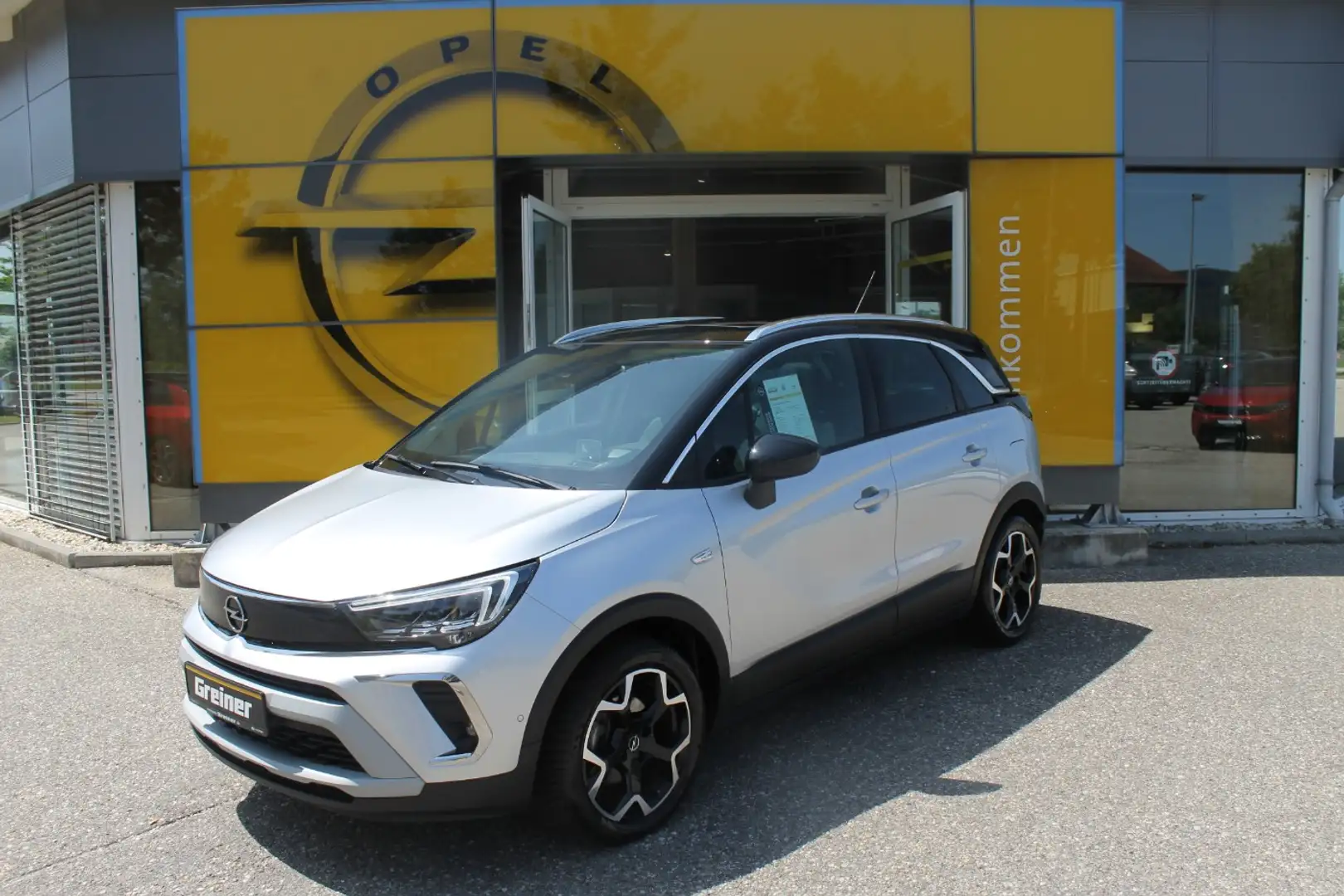 Opel Crossland 1.2 Ultimate NAVI|ALCANTARA|PDC|SHZ| Silber - 2
