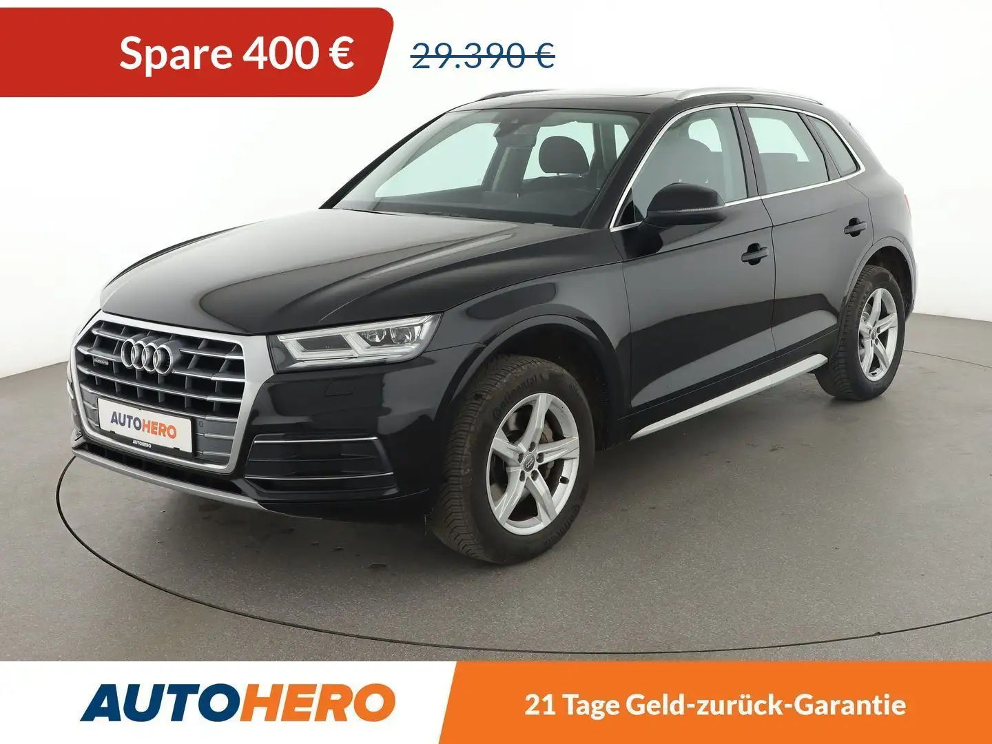 Audi Q5 40 TDI quattro Sport Aut.*NAVI*LED*TEMPO*PDC* Schwarz - 1