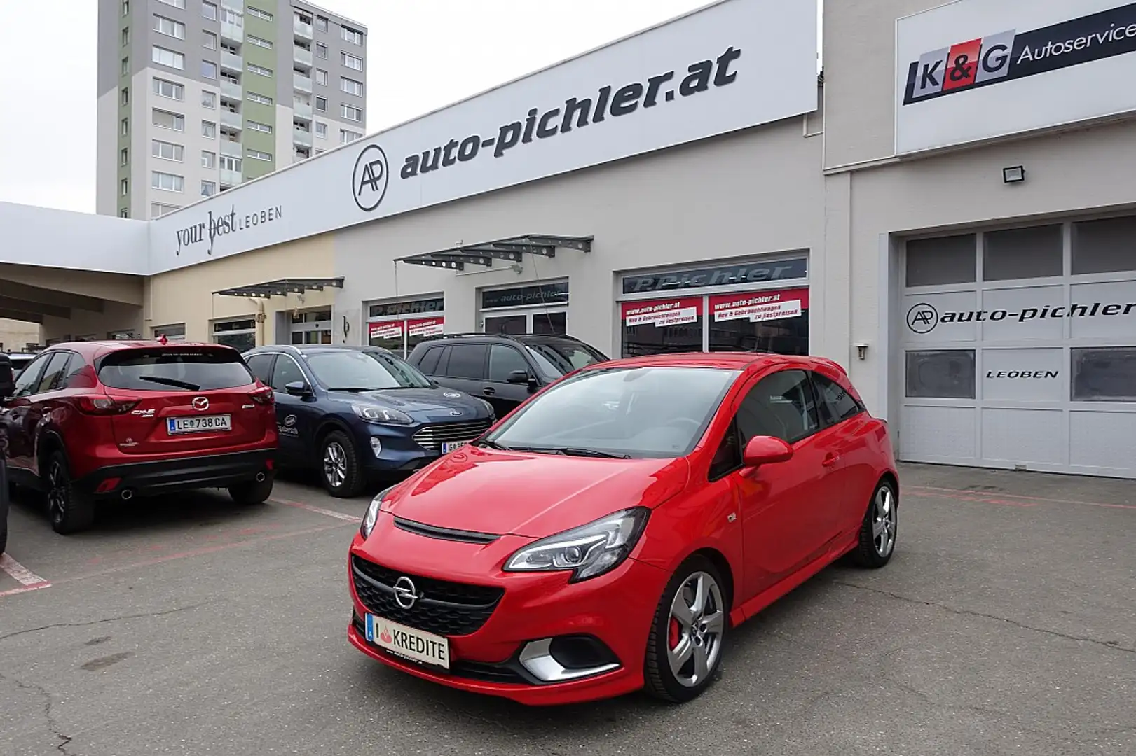Opel Corsa OPC 1,6 Turbo Ecotec Rot - 1