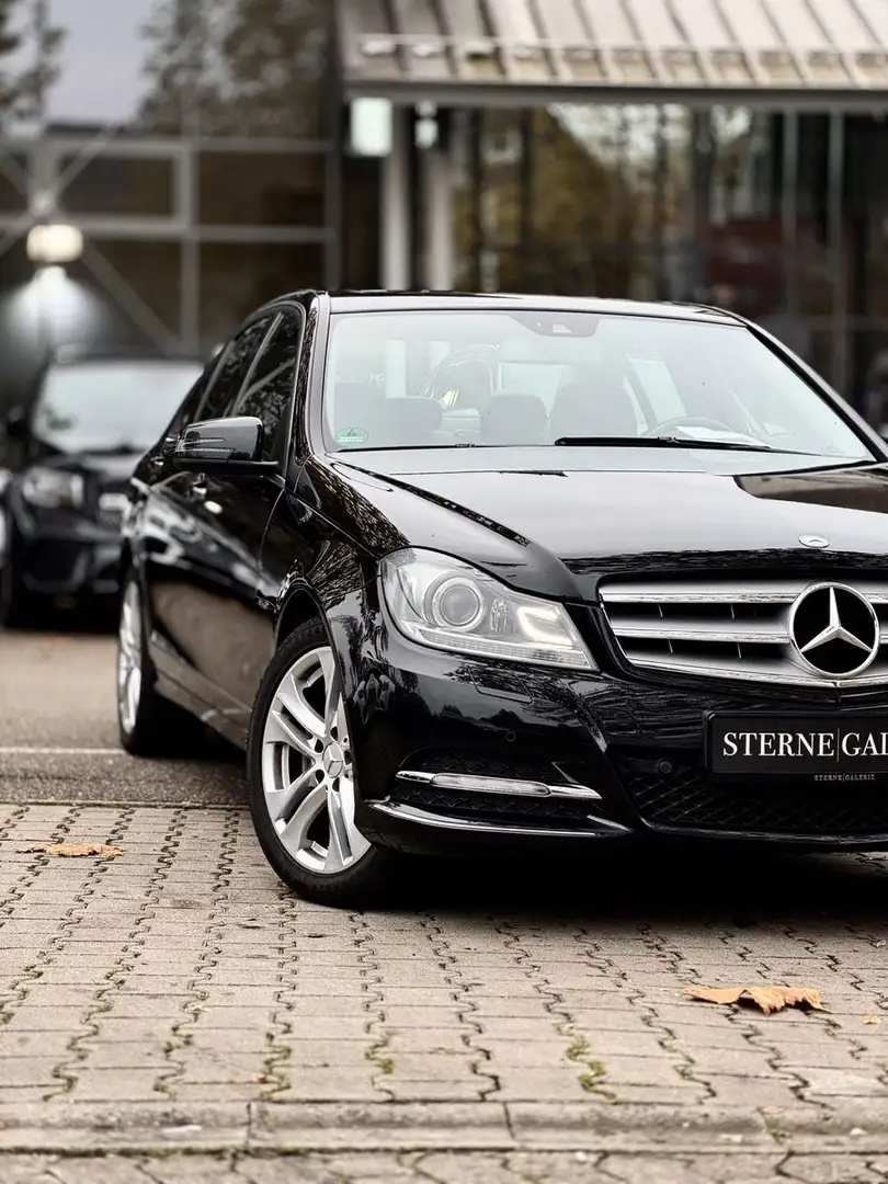 Mercedes-Benz C 200 CGI/AVANTGARDE/COMAND/LED/SHZ/AUTOMATK/AHK Schwarz - 1