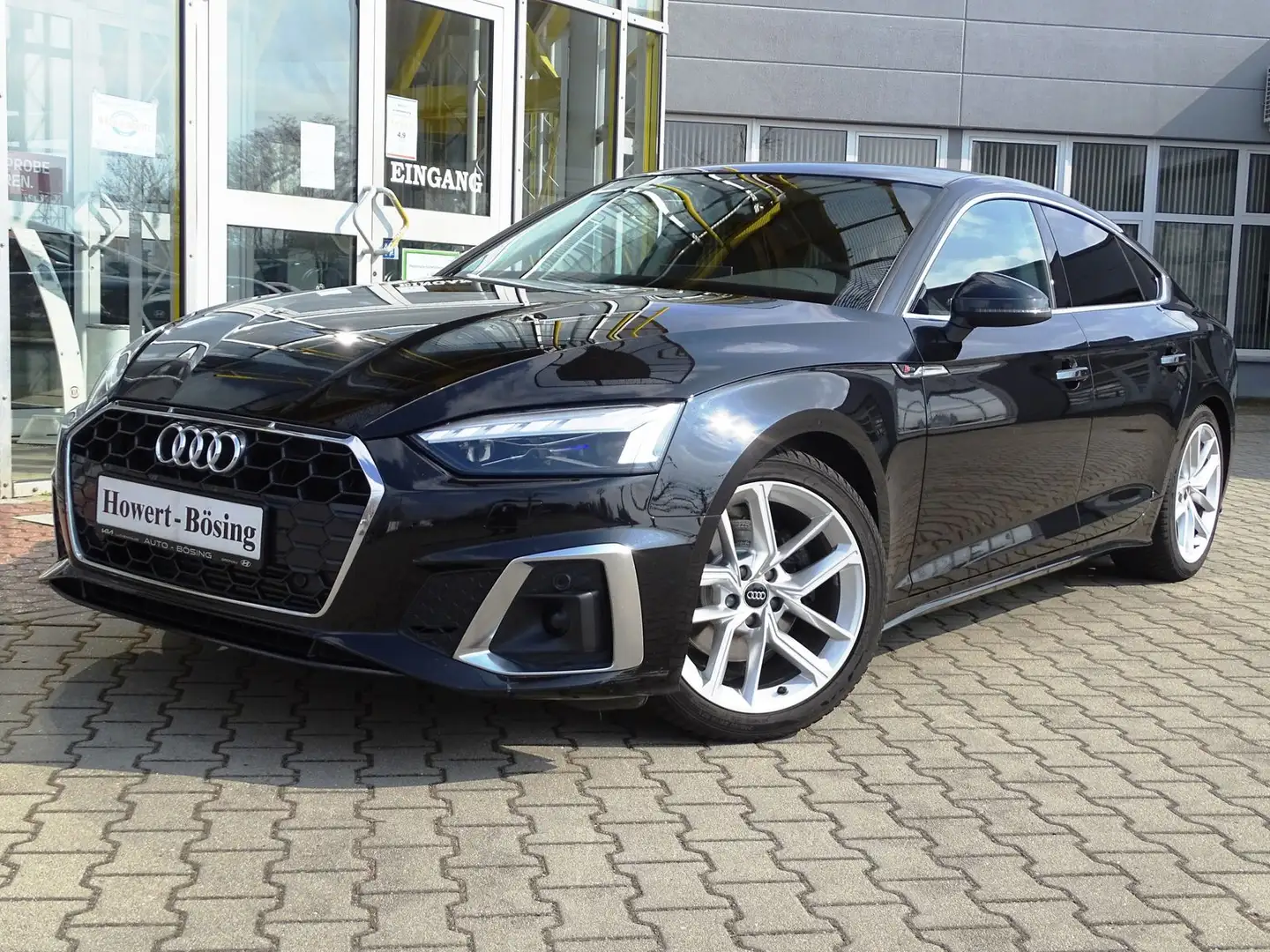 Audi A5 35 S-LineMH virtual-DSG-Leder-Matrix-Pano-Cam Negro - 1