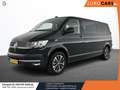 Volkswagen T6.1 Transporter 2.0 TDI L2H1 Dubbele Cabine Highline Automaat Navi Noir - thumbnail 1
