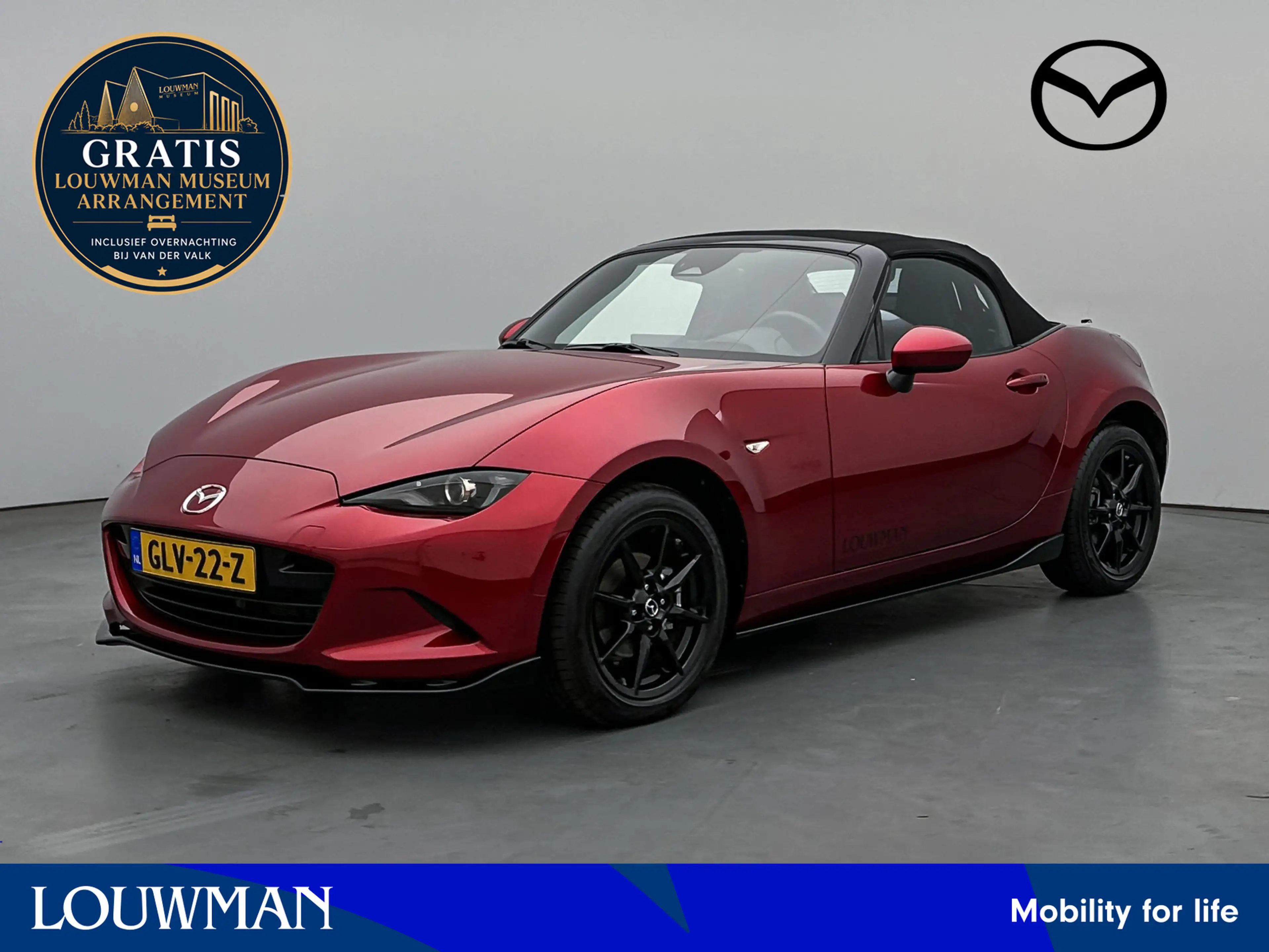 Mazda MX-5 1.5 SkyActiv-G 132 Exclusive-Line Aero pakket | Zw