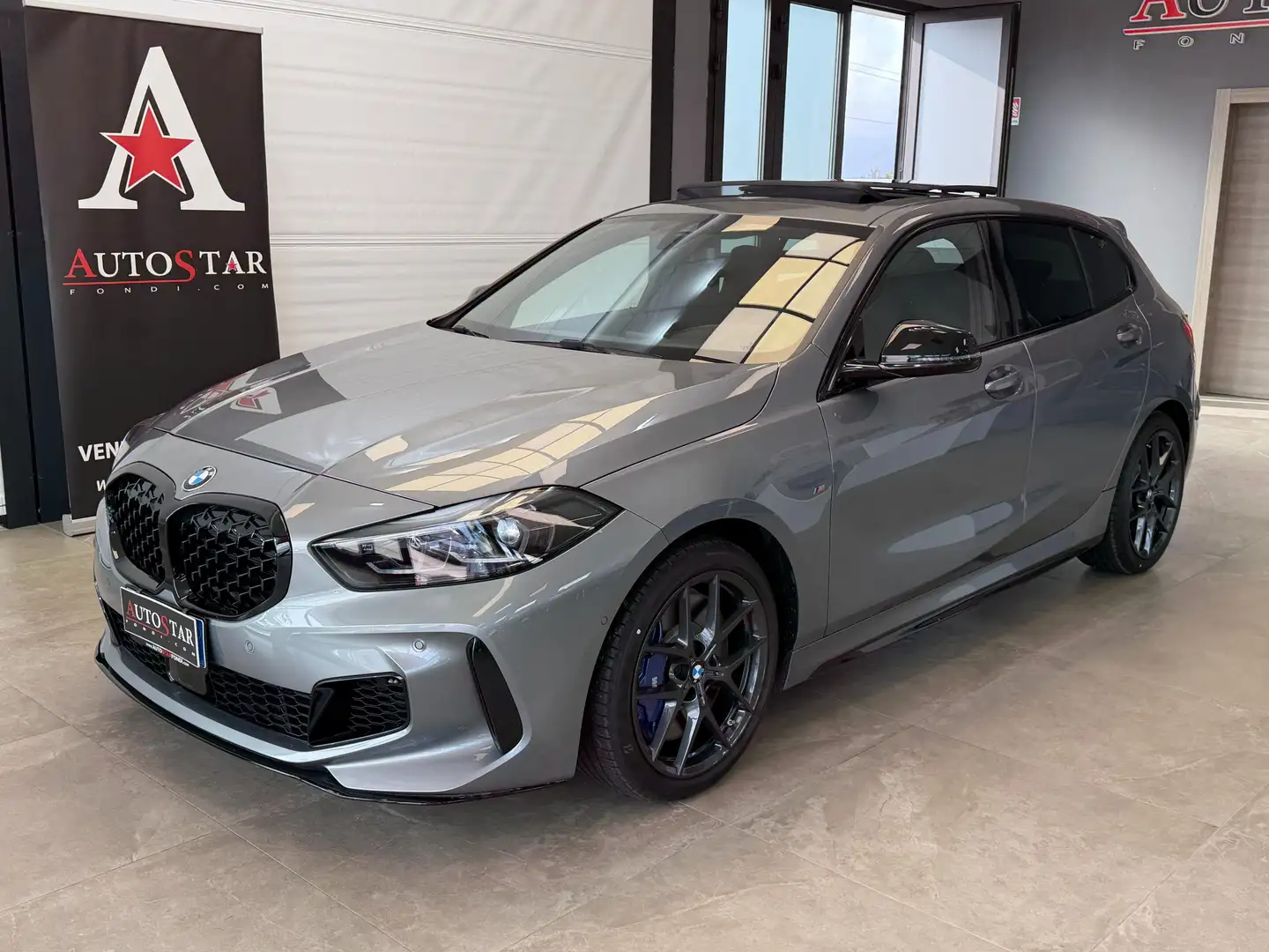 BMW 135 M 135i xdrive auto Grigio - 1