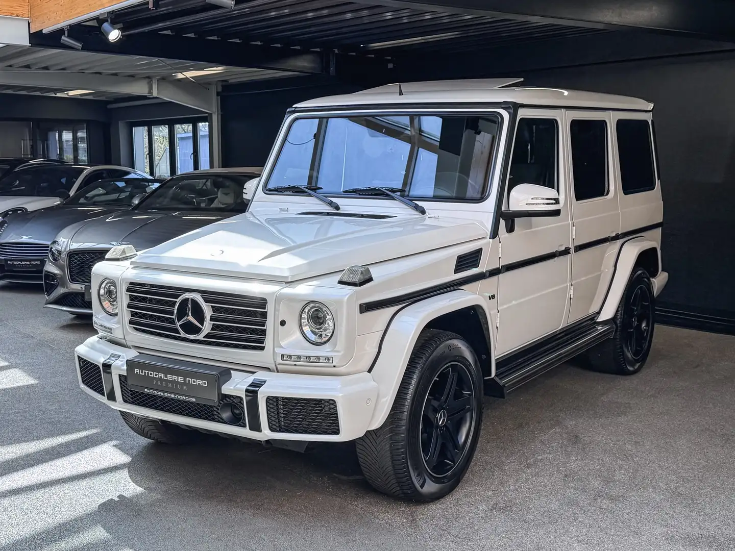 Mercedes-Benz G 500 G 500 Exclusiv Paket+MB 100 Garantie+AMG Line Bianco - 2