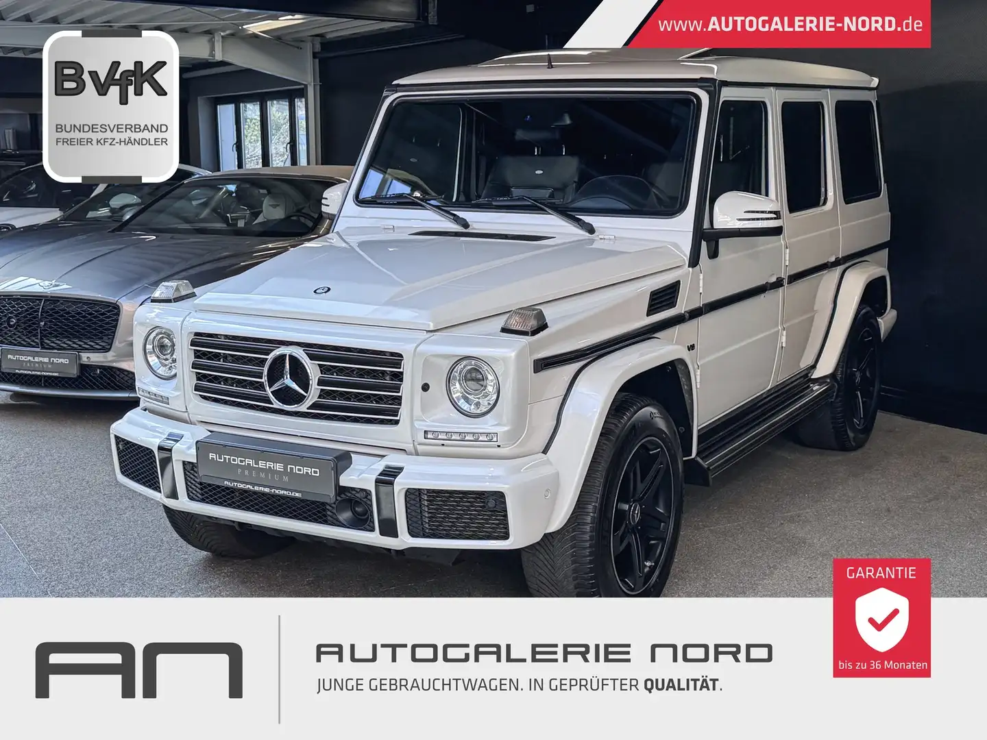 Mercedes-Benz G 500 G 500 Exclusiv Paket+MB 100 Garantie+AMG Line Bianco - 1