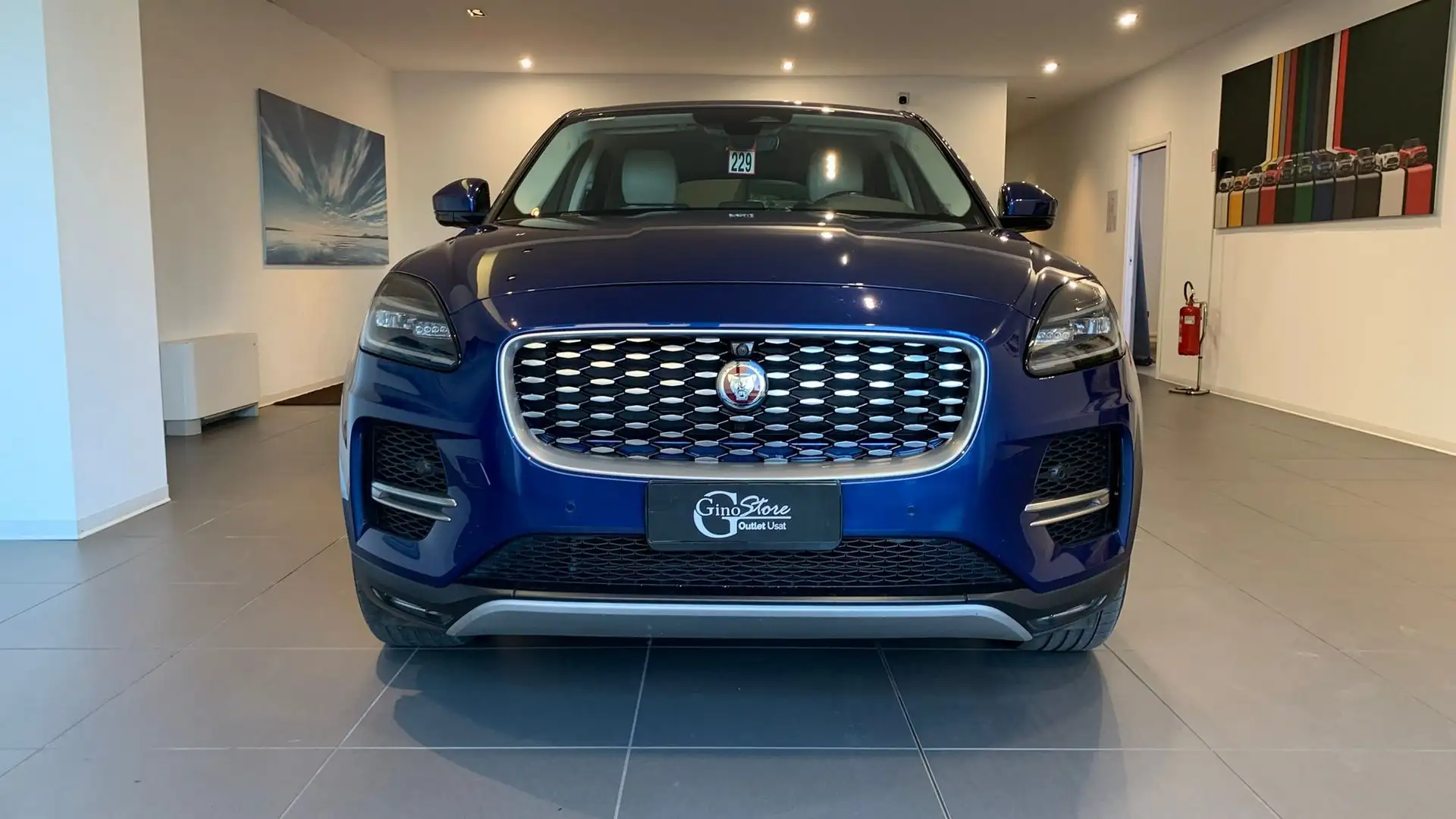 Jaguar E-Pace 2.0 D163 R-Dynamic awd auto Bleu - 2