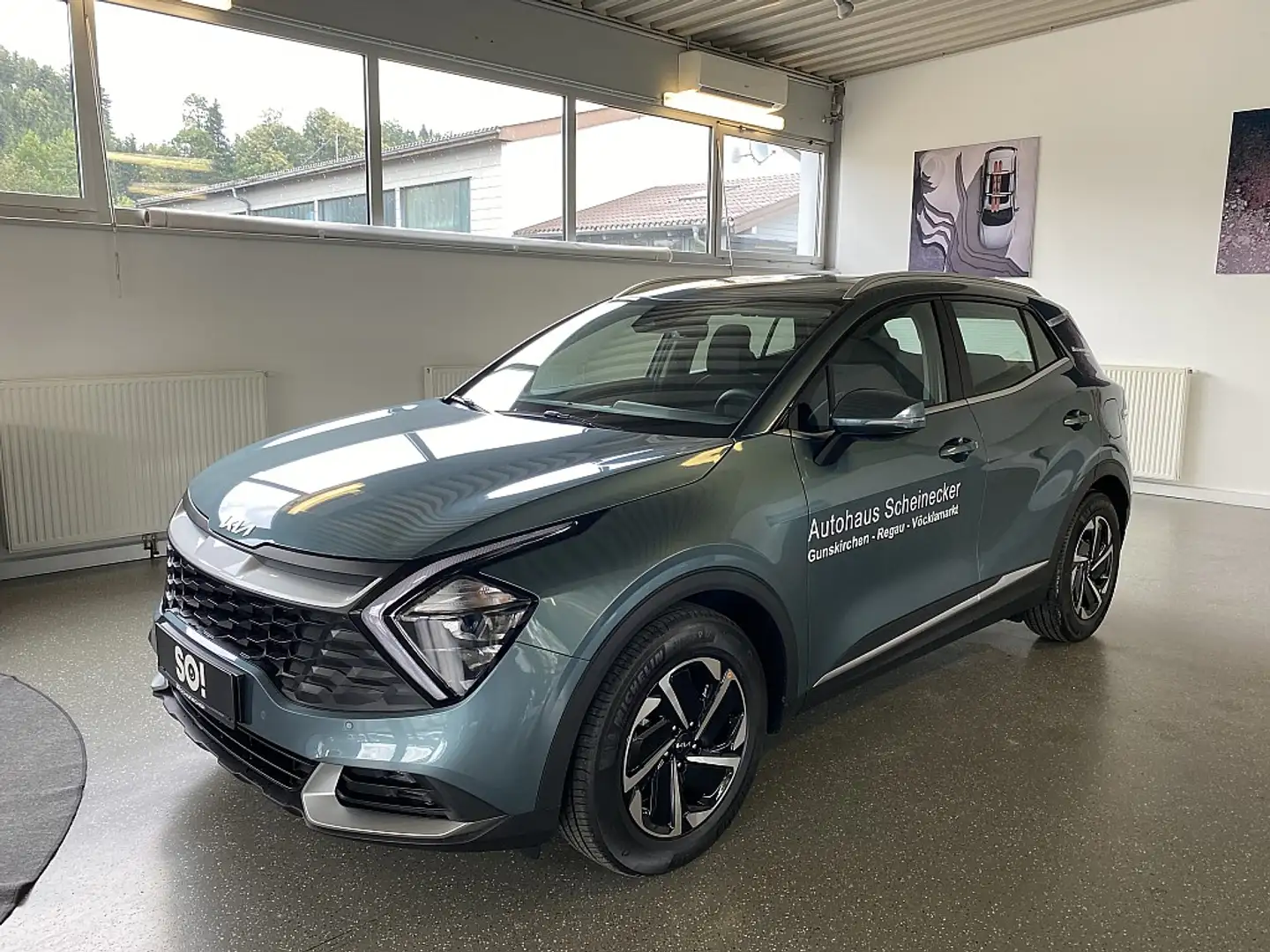 Kia Sportage 1,6 CRDI 48V Silber+ AWD DCT Grau - 2