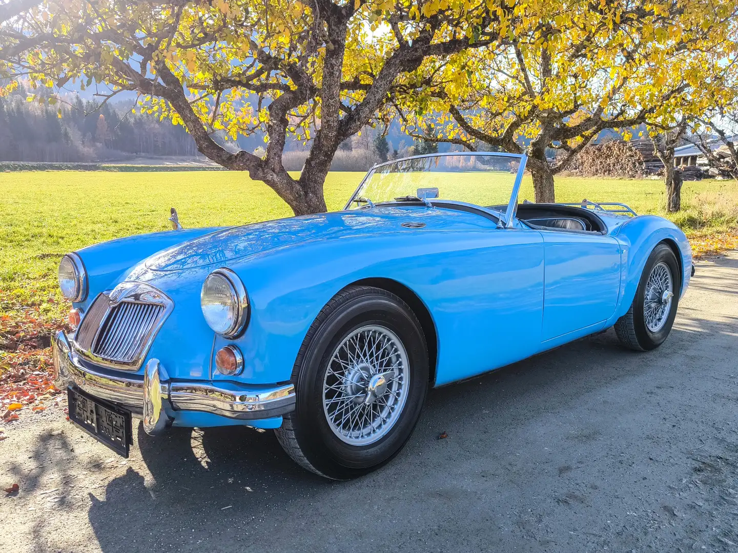 MG MGA 1600 MK1 Roadster Bleu - 1