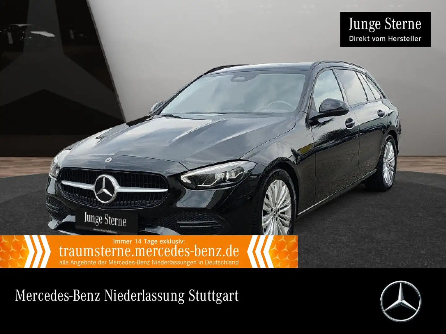 Mercedes-Benz C 300 d T LED+KAMERA+KEYLESS+9G Schwarz - 1