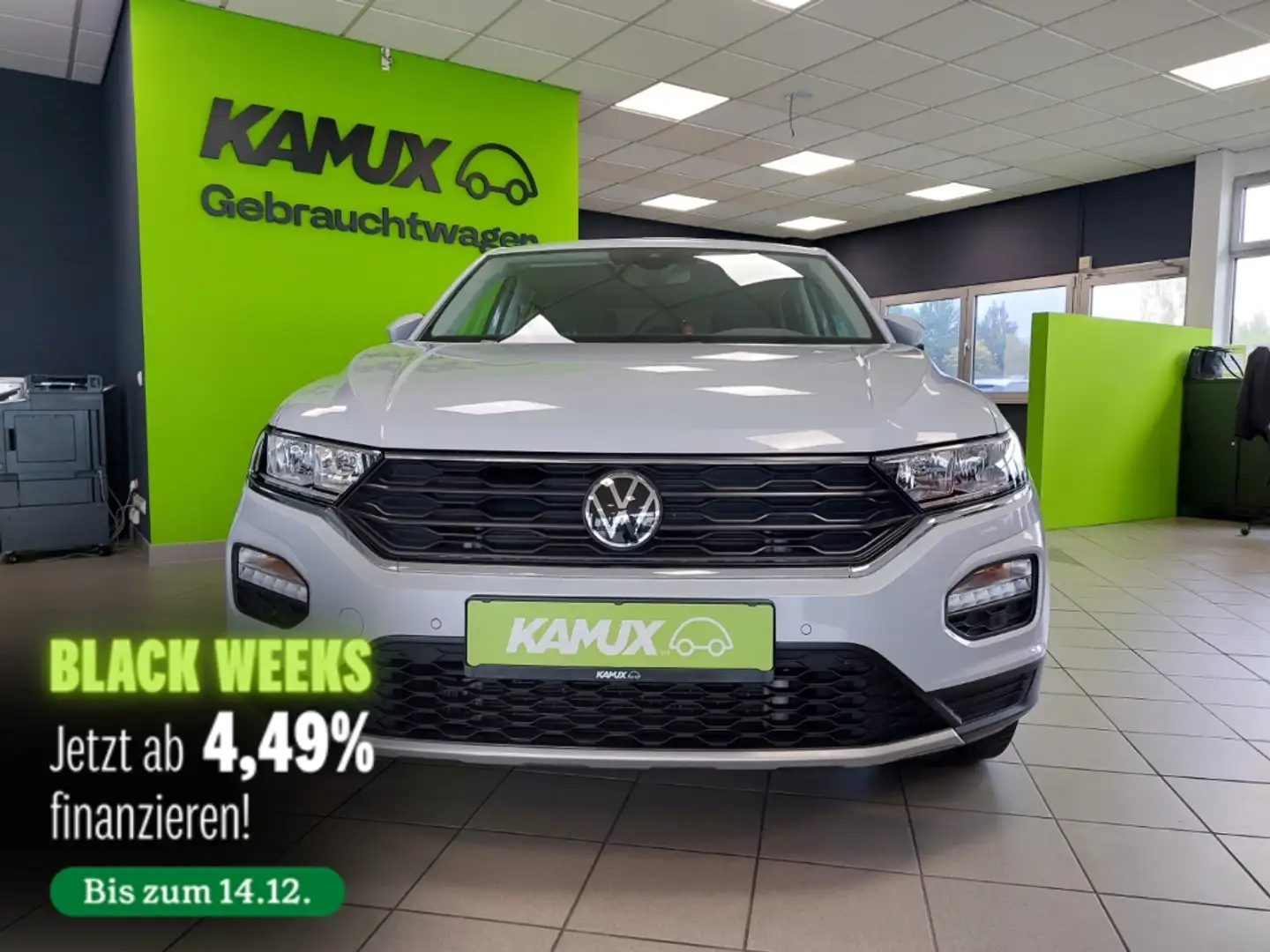 Volkswagen T-Roc 1.5TSI Active+NAVI+TEMPO+KAMERA+PDC+SHZ Blanc - 1