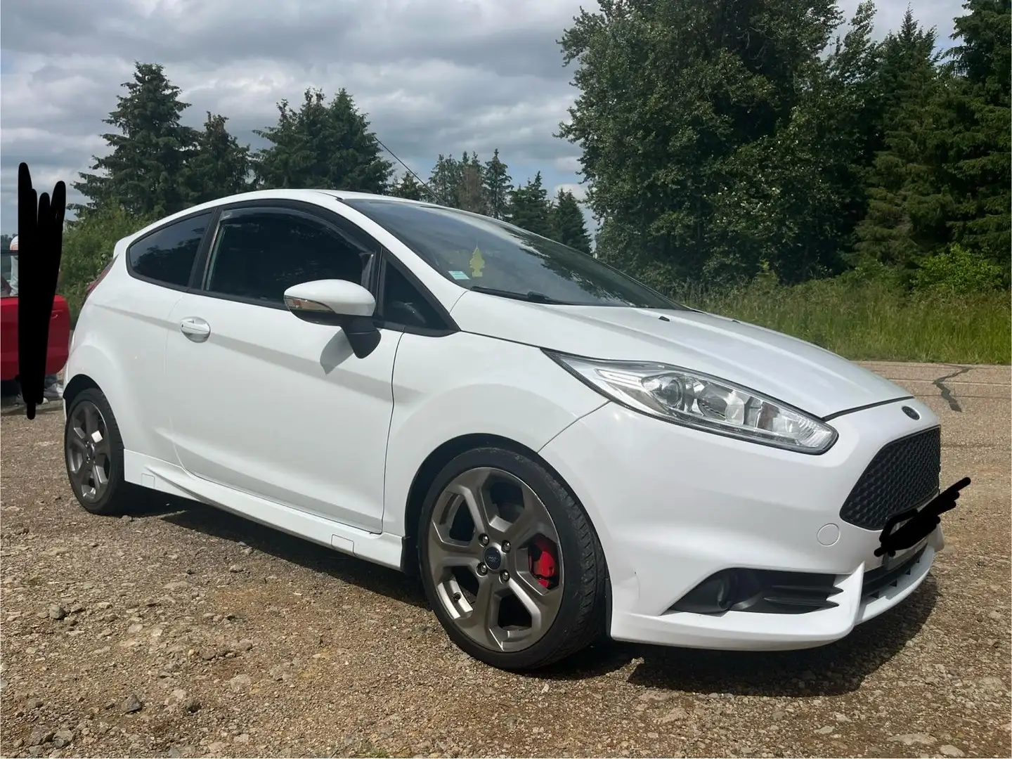 Ford Fiesta Fiesta 1.6 EcoBoost ST Blanc - 1