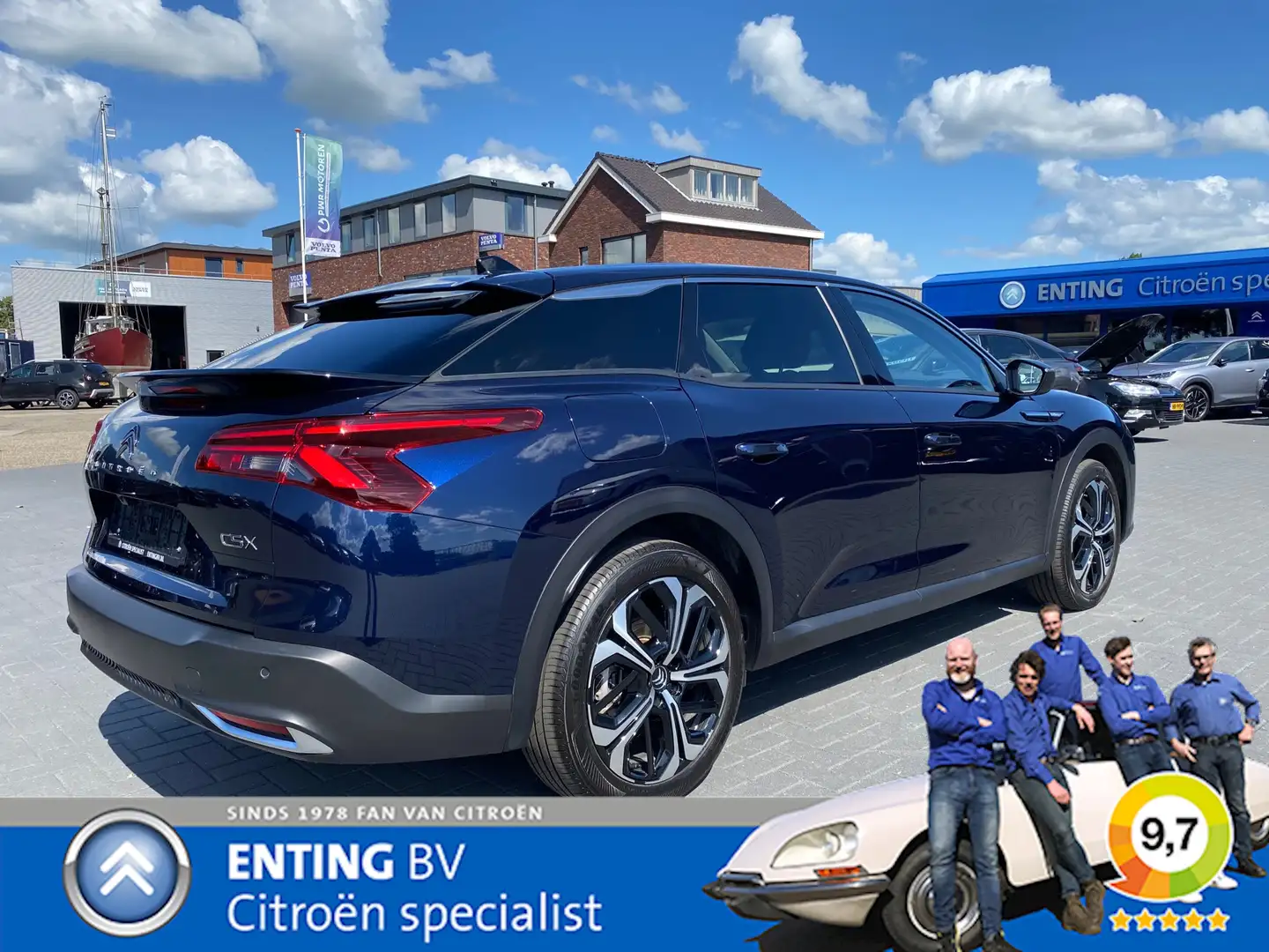 Citroen C5 X 1.6 Plug-in Hybrid 225 PLUS MEMORY SEATS EAT8 Blauw - 2