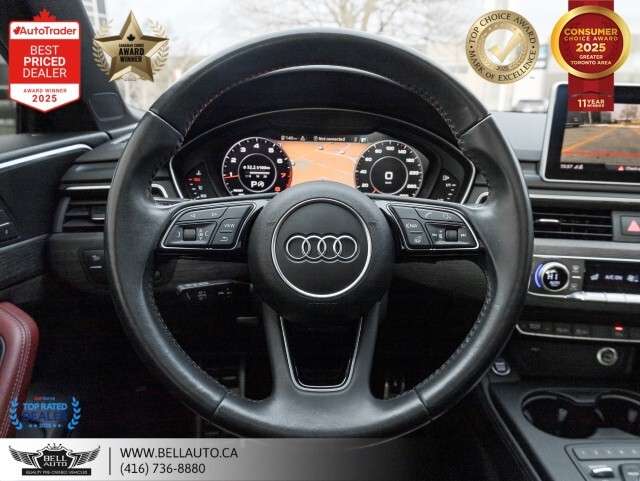 2019 Audi A5 Technik | QUATTRO | NAVI | 360CAM | HUD | REDLTHR thumb 22
