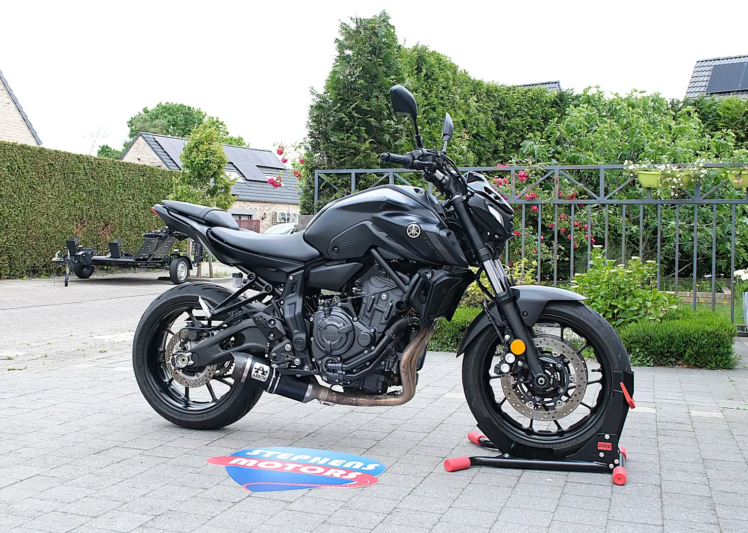 Yamaha MT-07 Black Tech 35kw Zwart - 2
