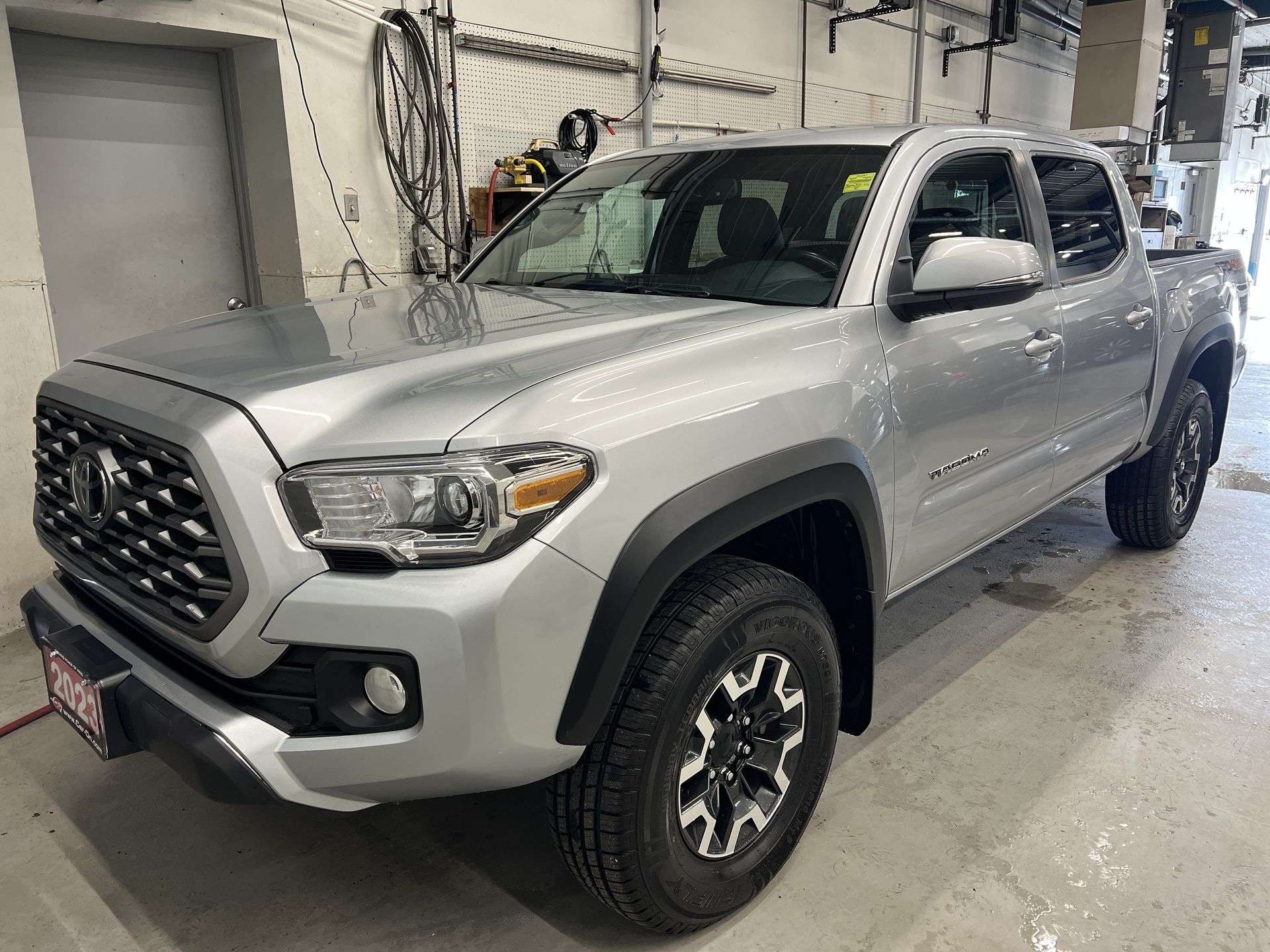 Gray 2023 Toyota Tacoma Pickup Truck Four-Wheel Drive Automatic