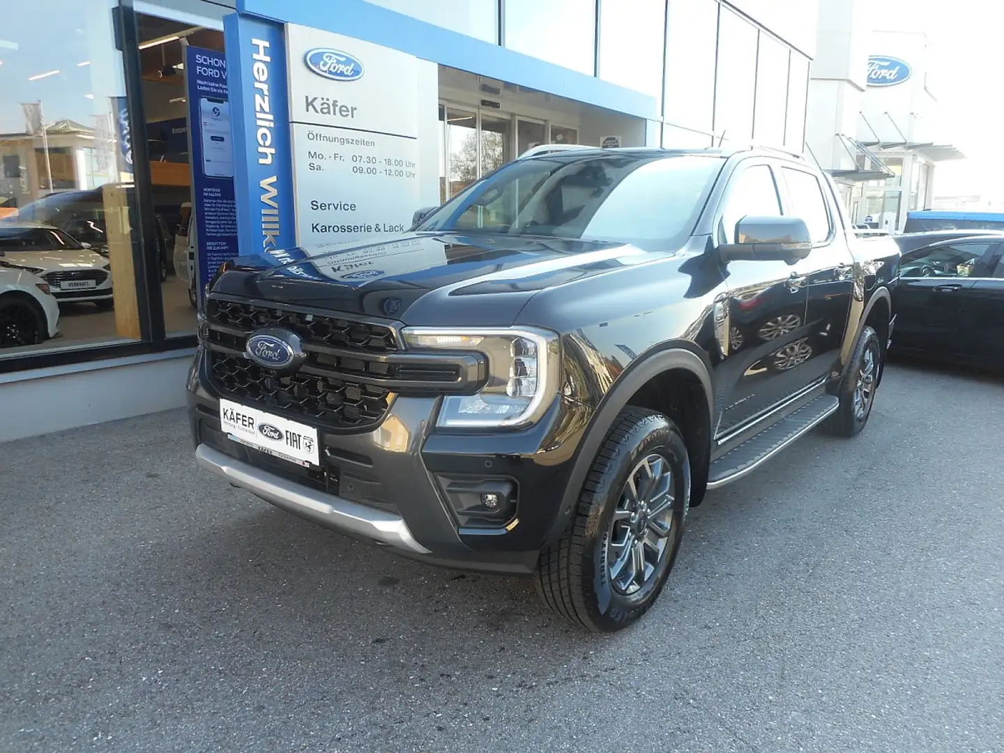 Ford Ranger Ranger Doppelkabine Wildtrak 4x4 2,0 EcoBlue Au... Schwarz - 1
