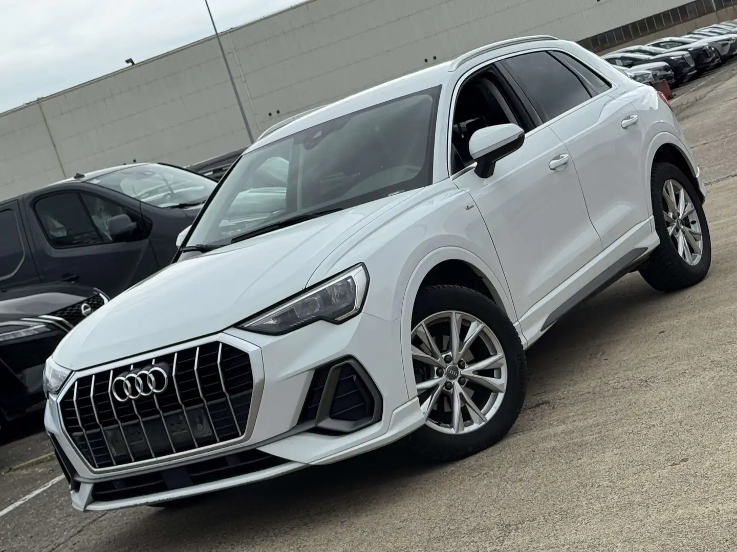 Audi Q3 35 TDi/BOITE AUTO/S LINE/FULLOPTIONS/1PROP CARNET Blanco - 2