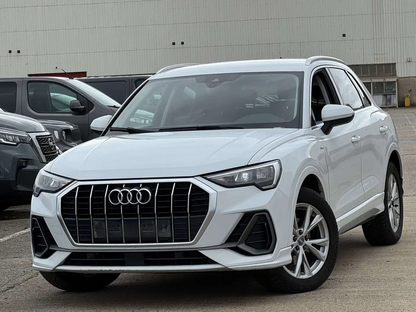 Audi Q3 35 TDi/BOITE AUTO/S LINE/FULLOPTIONS/1PROP CARNET Blanco - 1
