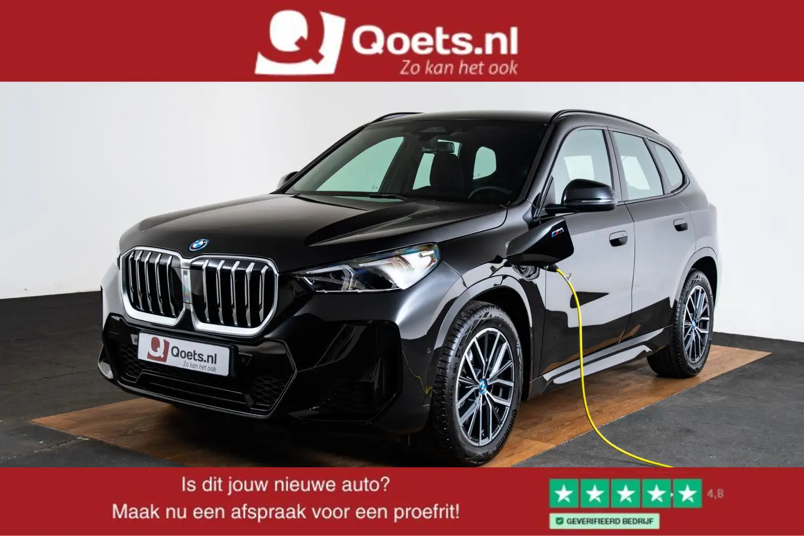 BMW X1 xDrive30e M Sport - Sportstoelen - Elektrisch verw Zwart - 1