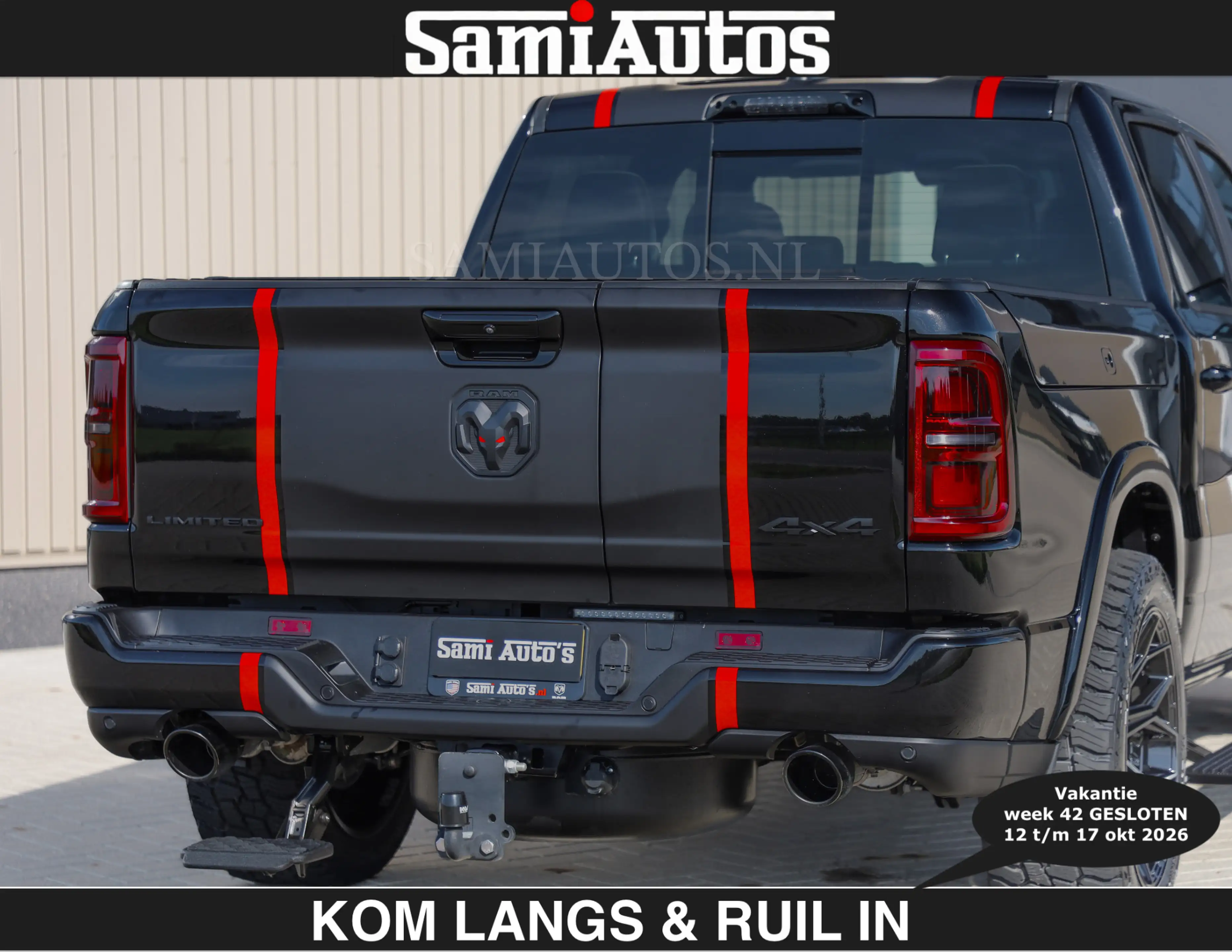 Dodge RAM Limited 540 PK | €84950,- excl De Meest Luxe en Vo — photo 23