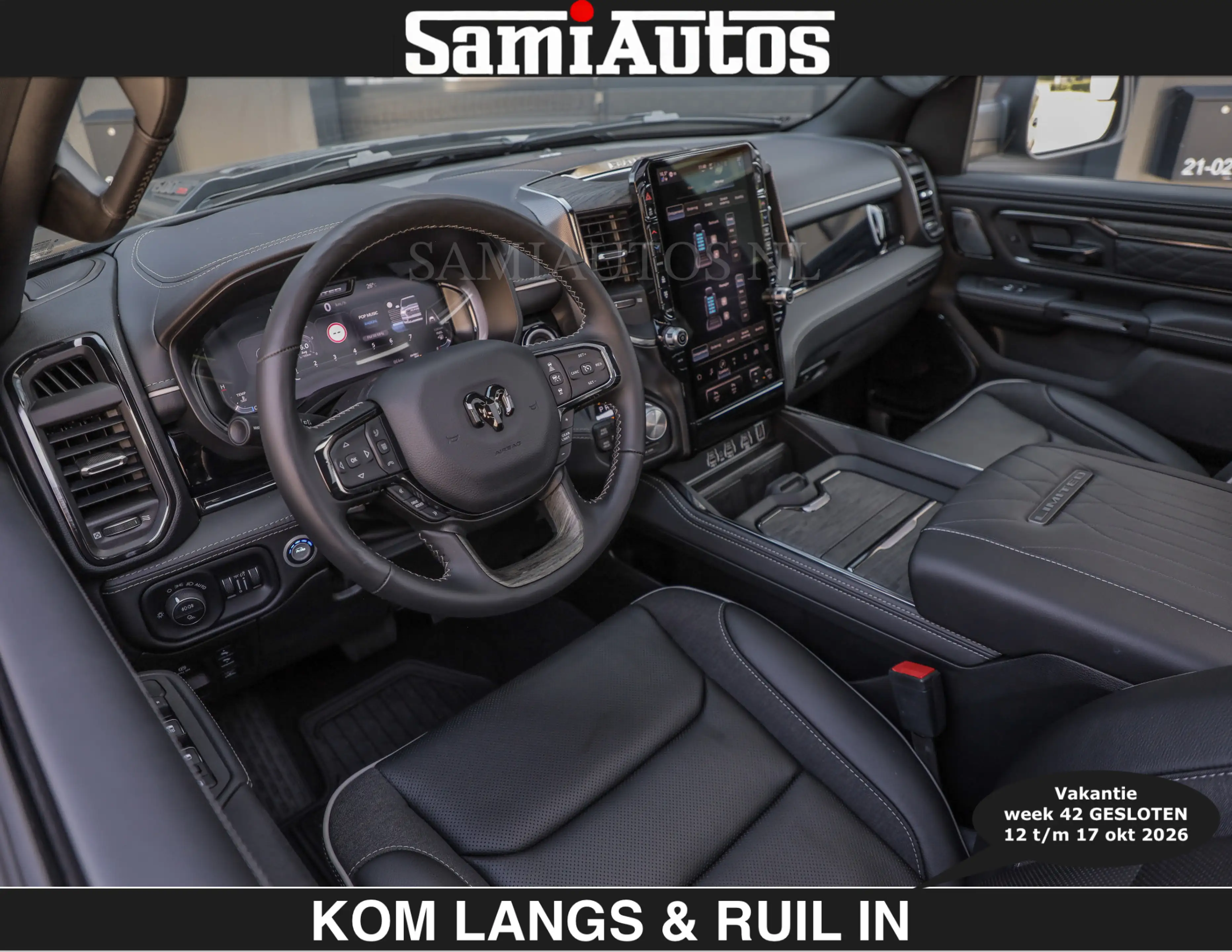 Dodge RAM Limited 540 PK | €84950,- excl De Meest Luxe en Vo — photo 43