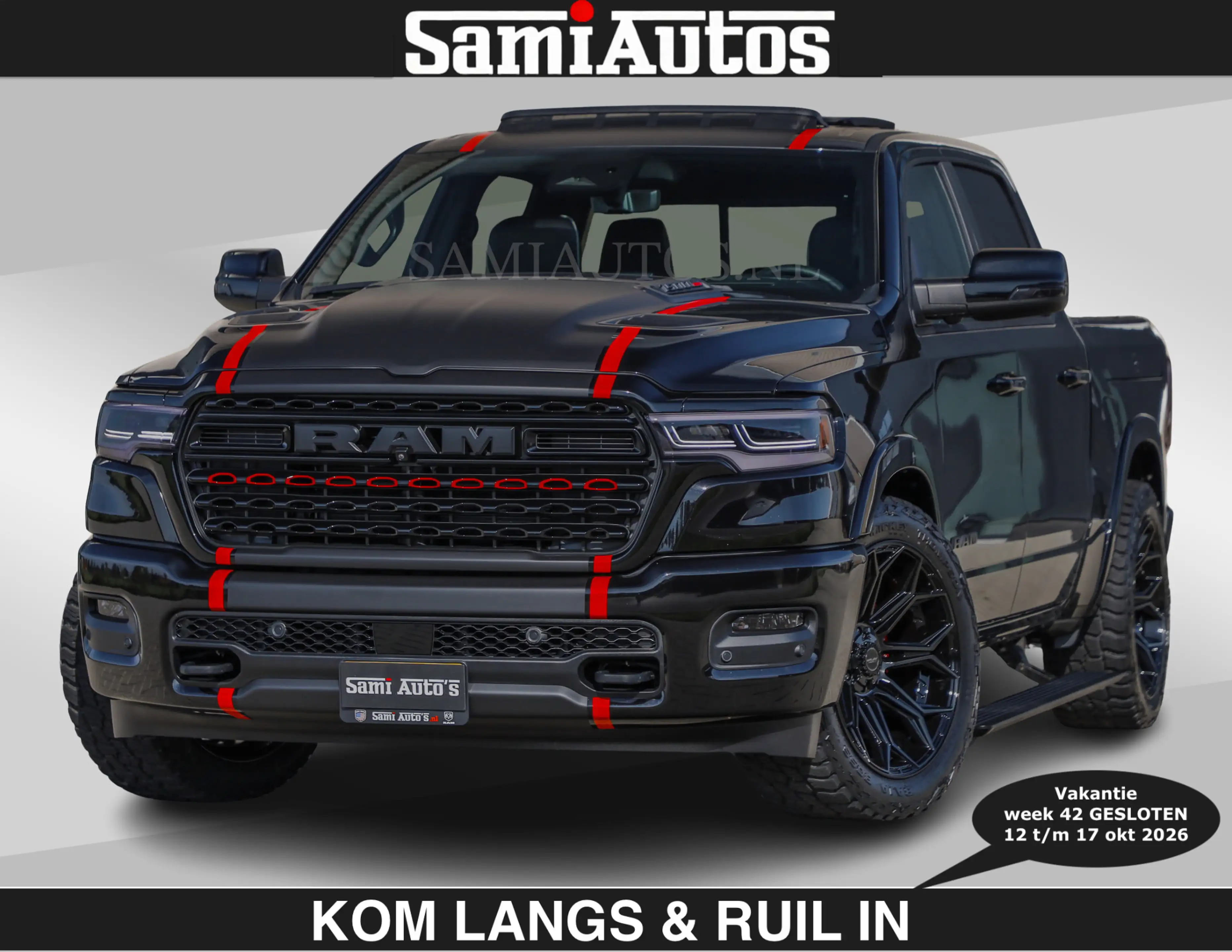 Dodge RAM Limited 540 PK | €84950,- excl De Meest Luxe en Vo