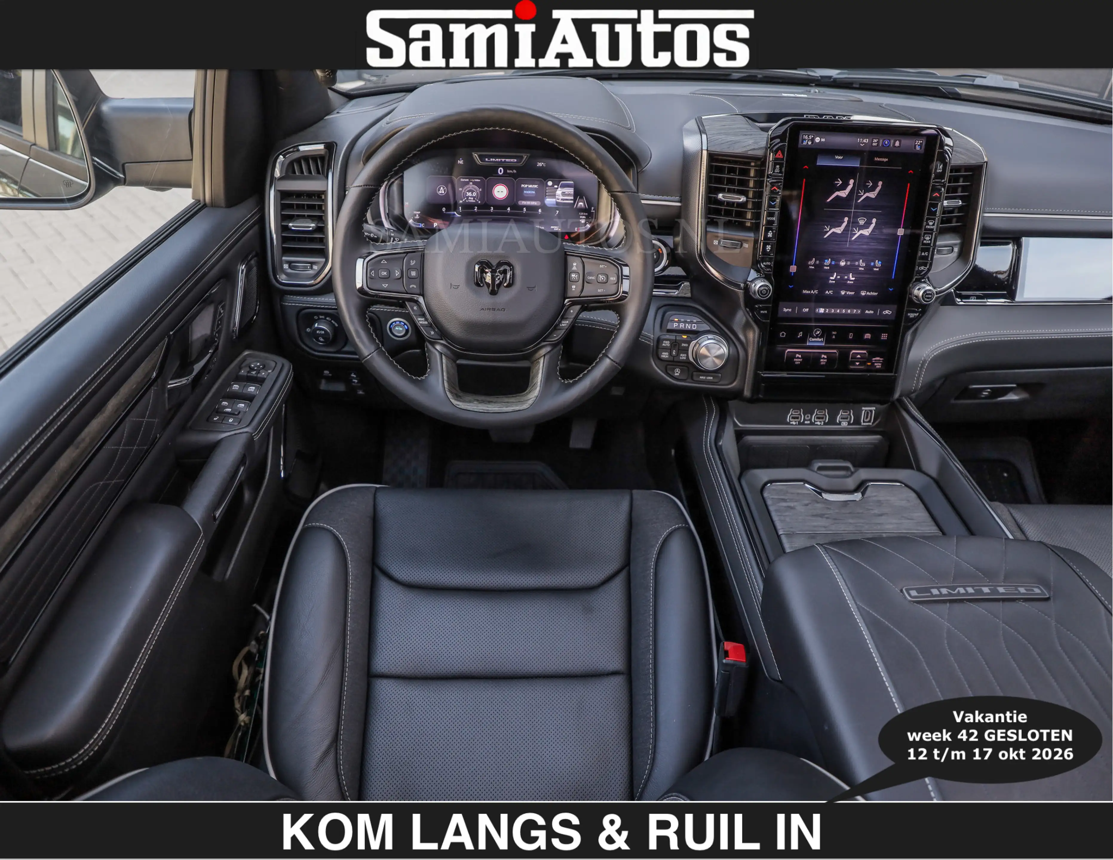 Dodge RAM Limited 540 PK | €84950,- excl De Meest Luxe en Vo — photo 38