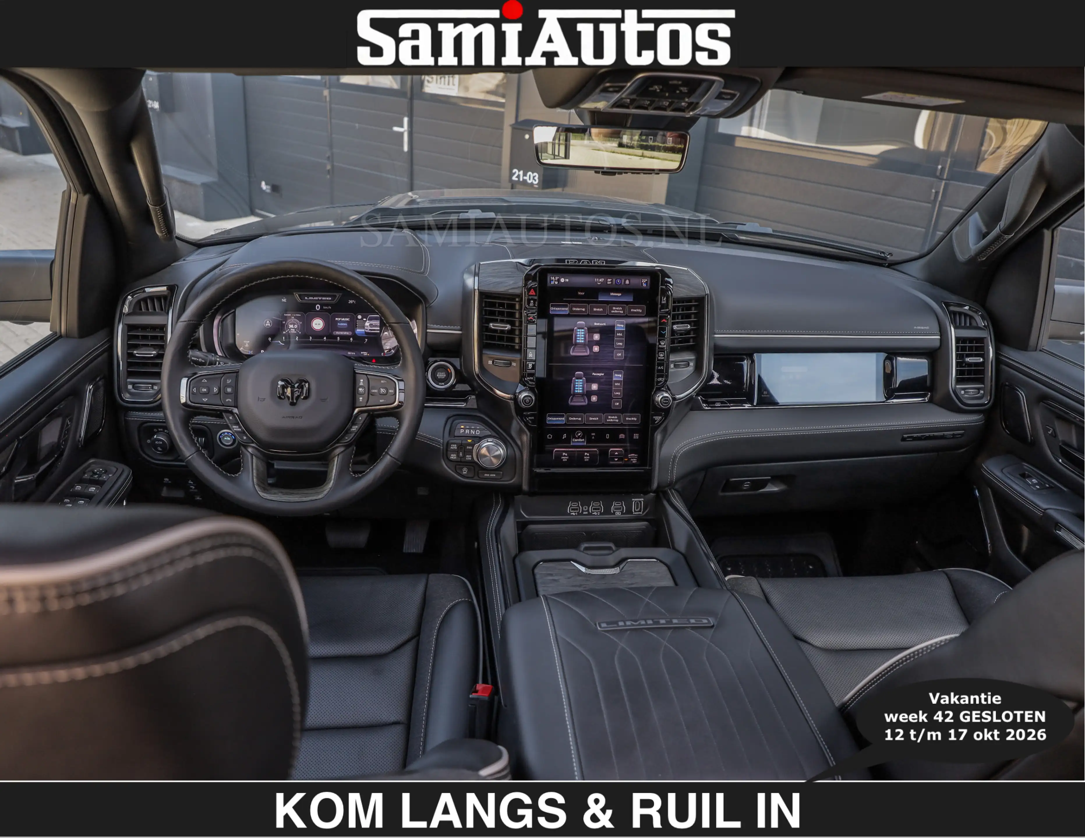 Dodge RAM Limited 540 PK | €84950,- excl De Meest Luxe en Vo — photo 22