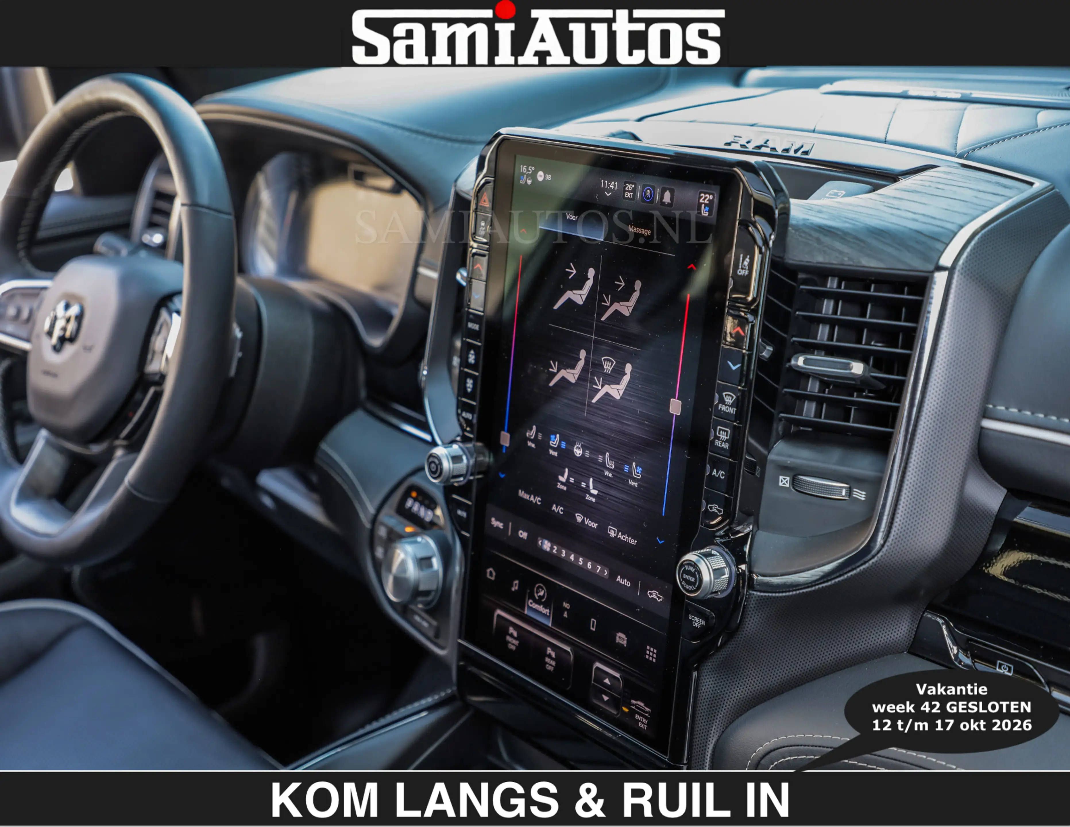 Dodge RAM Limited 540 PK | €84950,- excl De Meest Luxe en Vo — photo 17