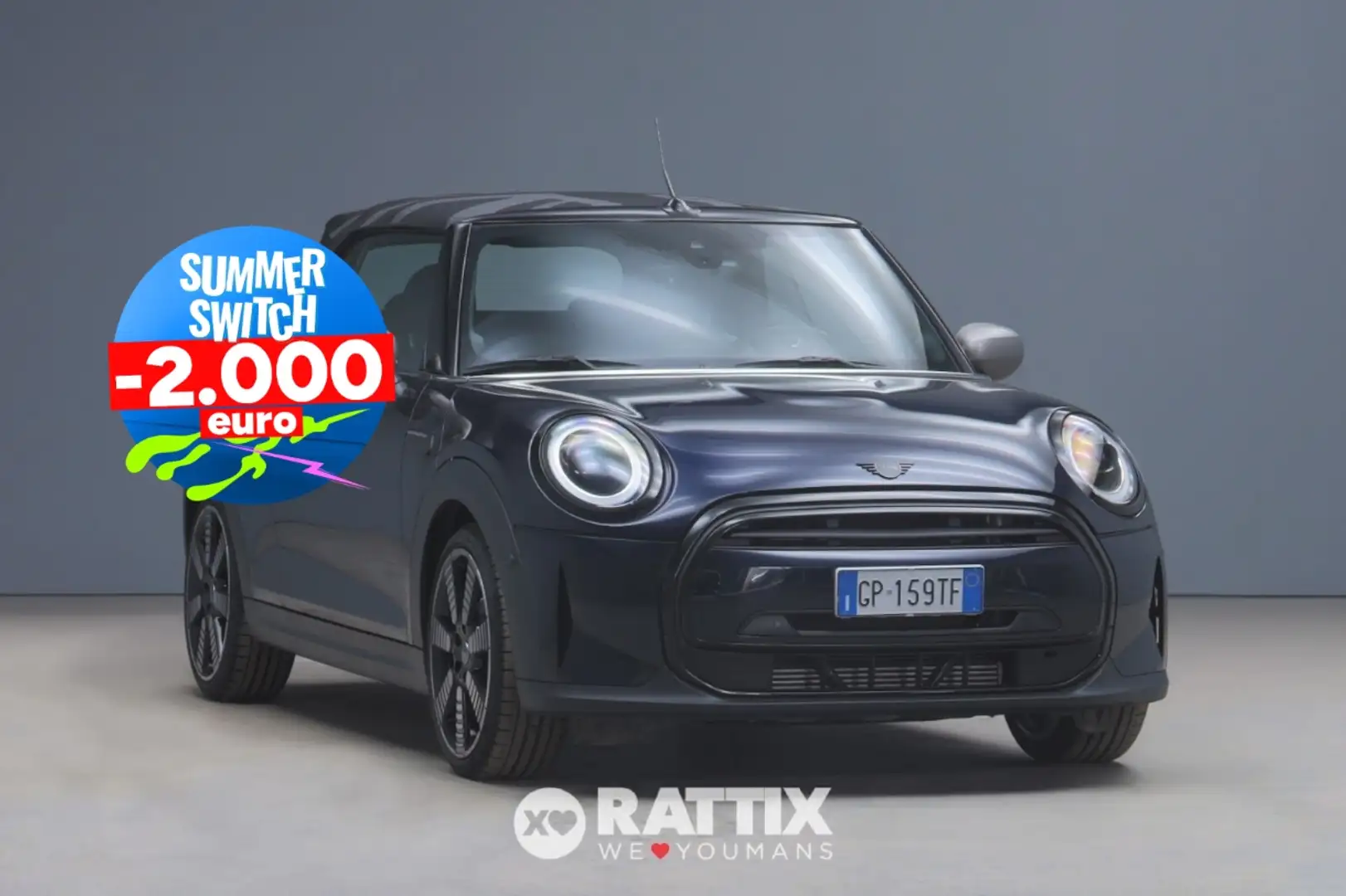 MINI Cooper Cabrio 1.5 136CV Cooper Yours Auto Nero - 1