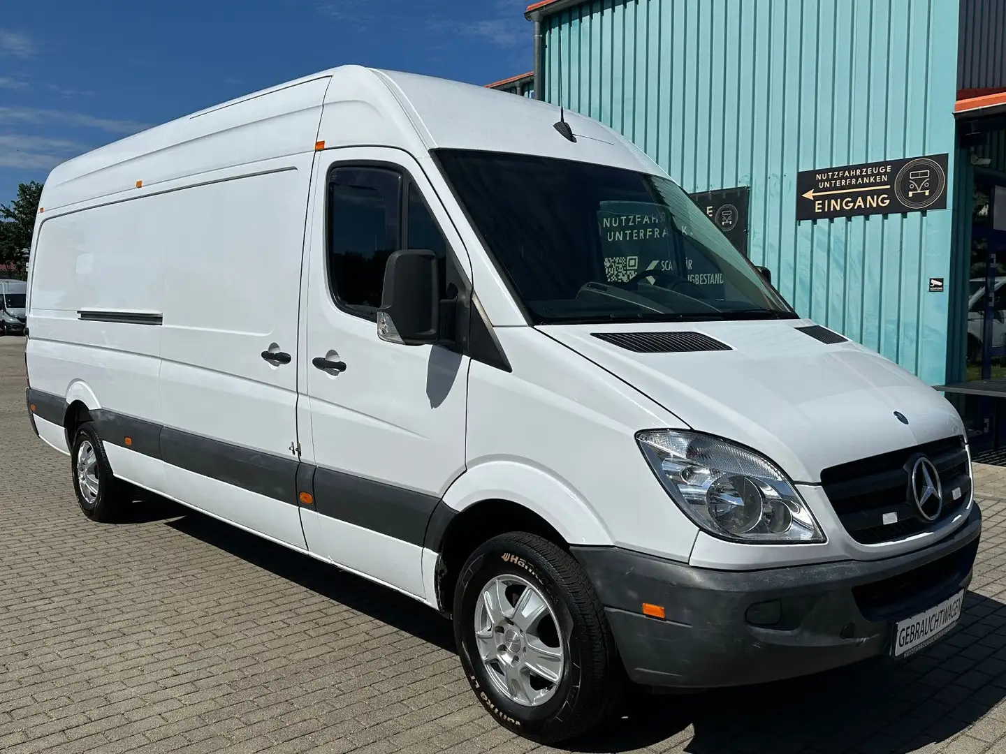 Mercedes-Benz Sprinter Kasten 316CDI L3H2 MAXI/AHK+RüKAME+270° Weiß - 1