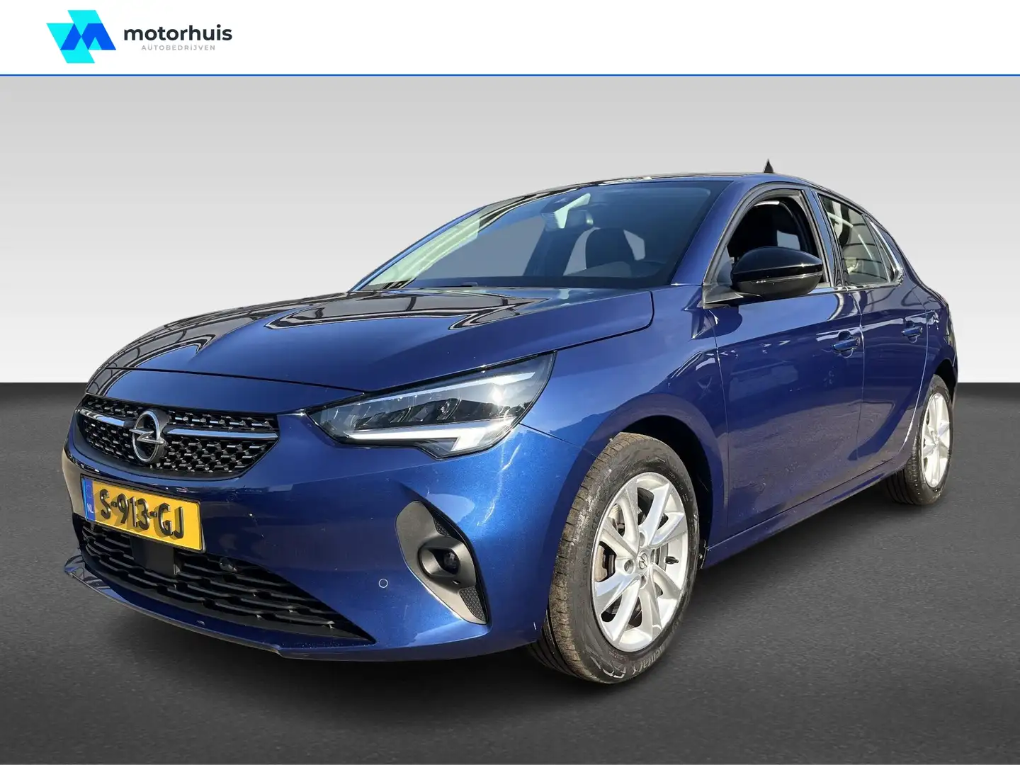 Opel Corsa 1.2 TURBO 100PK ELEGANCE CAMERA LED PDC ECC Blauw - 1