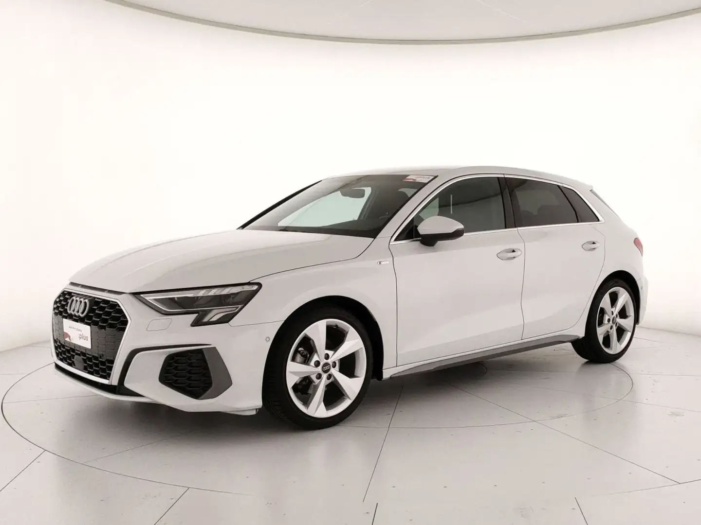 Audi A3 sportback 2.0 tdi 116 cv S-LINE EDITION s tronic Blanc - 1