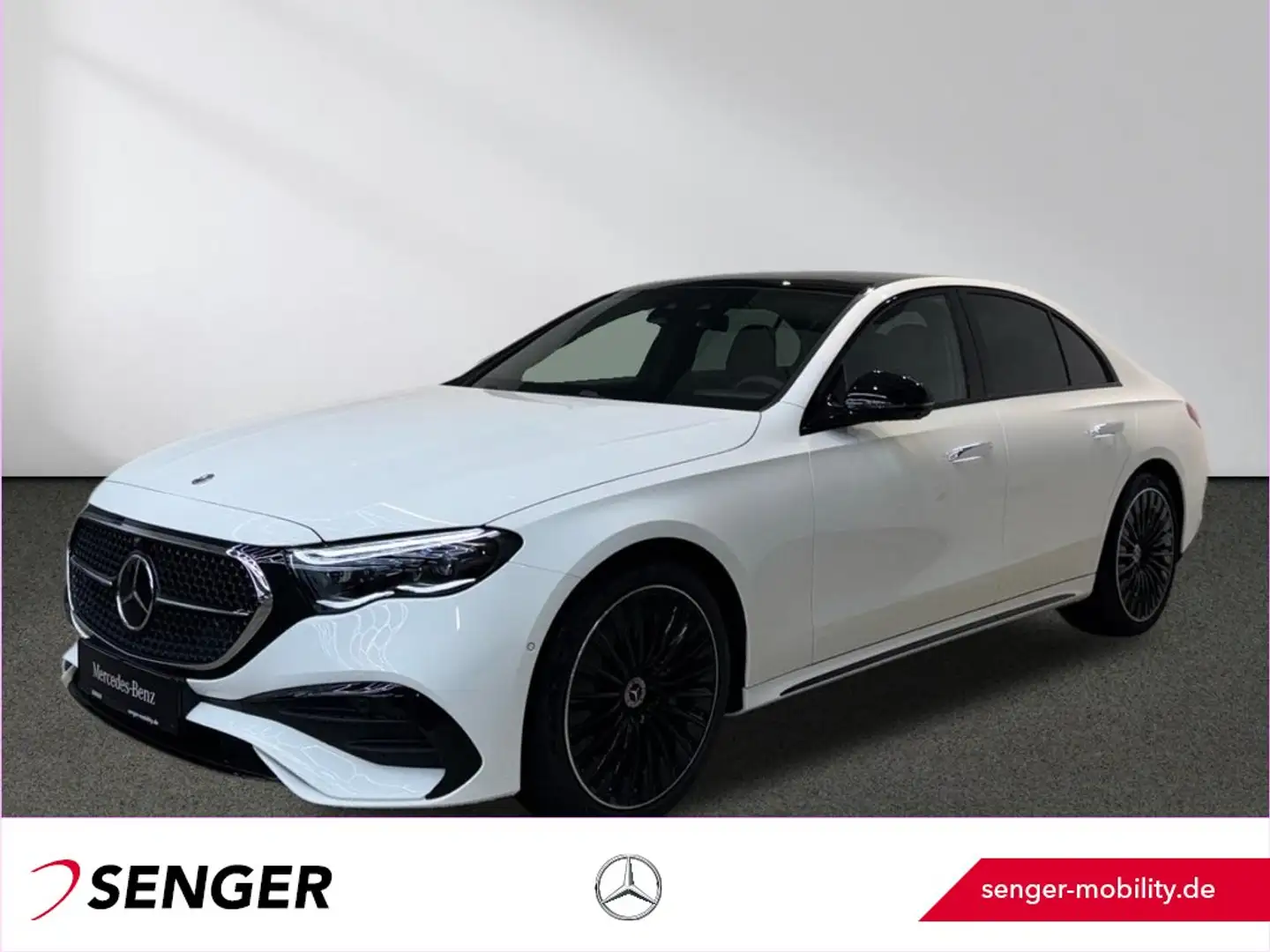 Mercedes-Benz E 450 d 4M AMG Distronic Pano Digital-Light AHK Blanc - 1