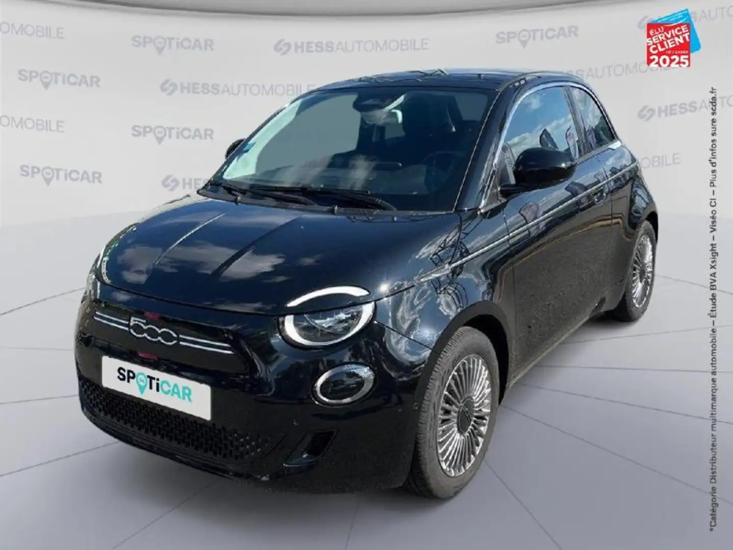 Fiat 500e e 118ch Pack Confort Negro - 1
