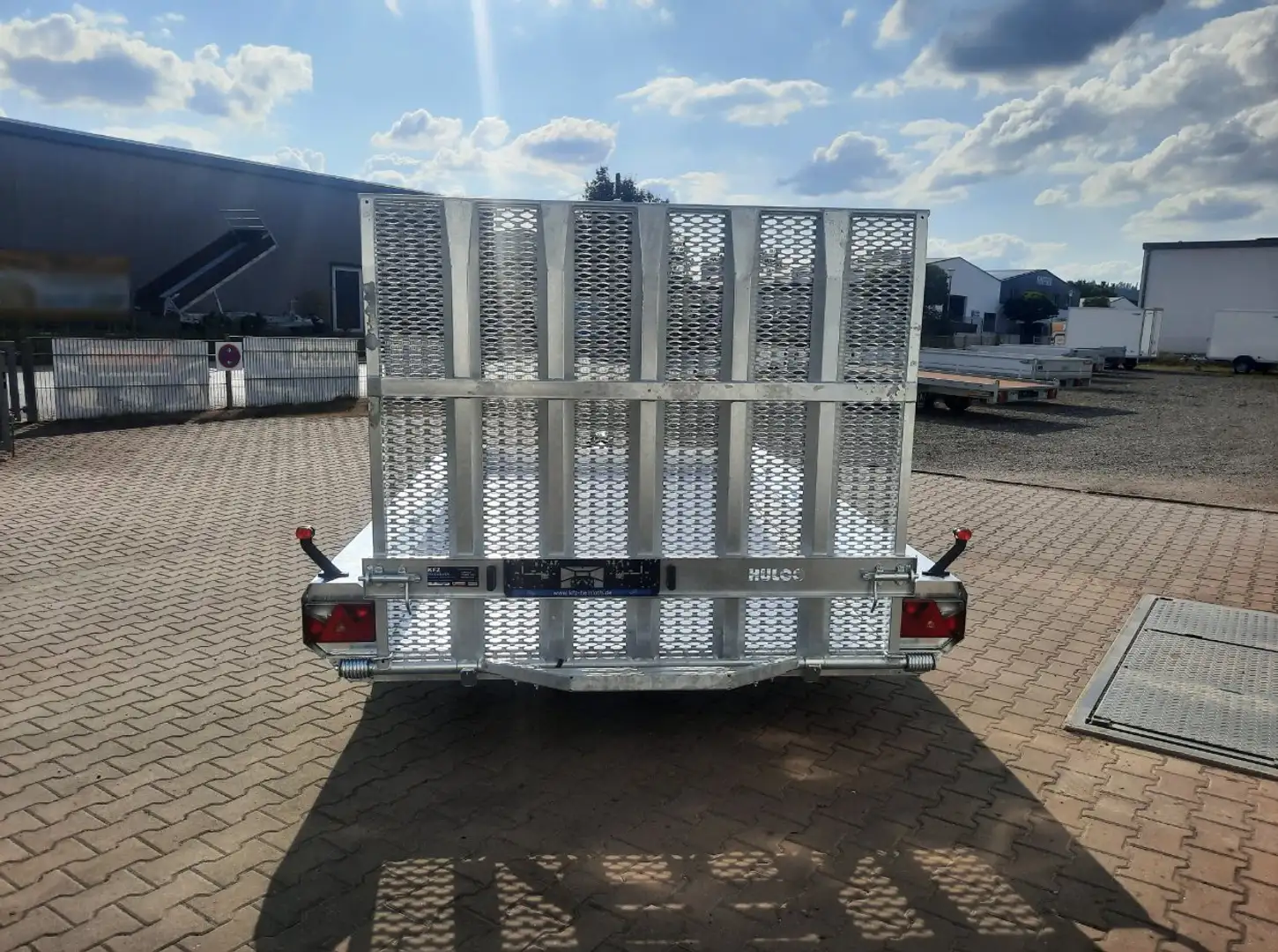 Anssems Minibaggeranhänger Terrax-2 3500.394x180 LK Silber - 2