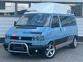 Volkswagen T4 2.4d WoMo AHK Alu Leder Rampe Hoch+Lang Blau - thumbnail 3