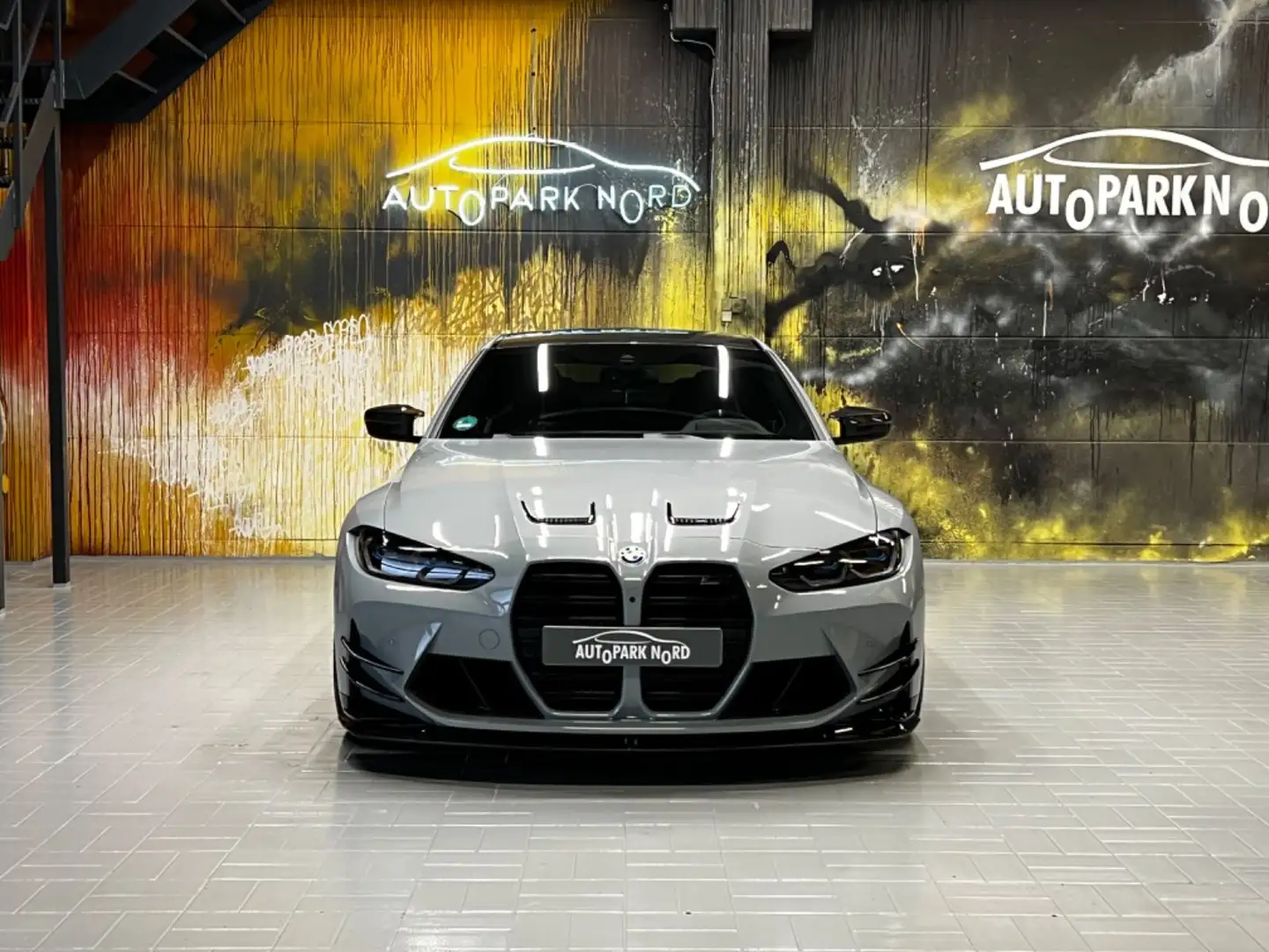 BMW M4 Competition~ACS 4 SCHNITZER~KAMERA 360~HUD Szary - 2