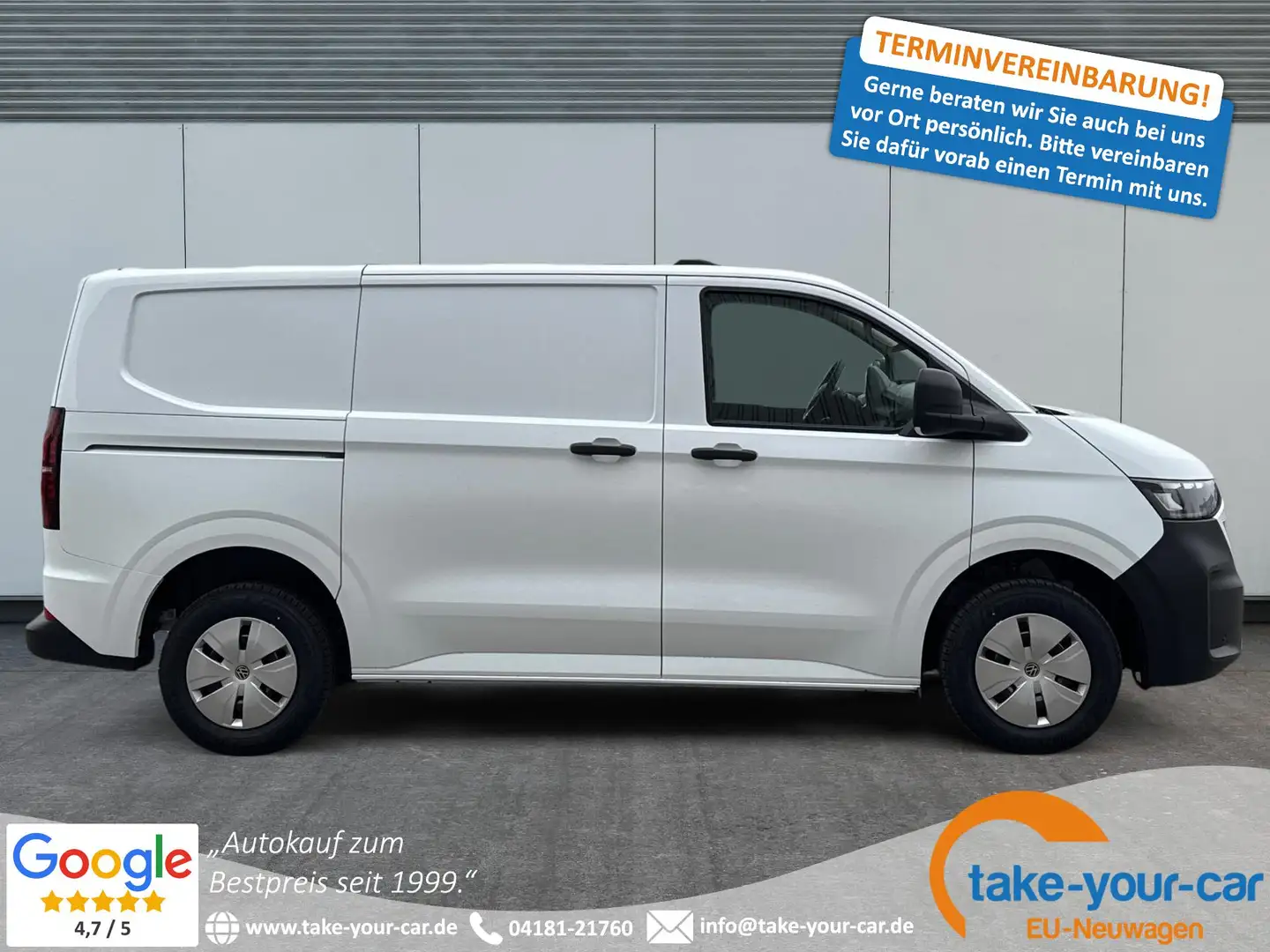 Volkswagen T7 Kastenwagen Kastenwagen KR AHK+KAMERA+SHZ+KLIMA+PDC+LED 2.0... bijela - 1