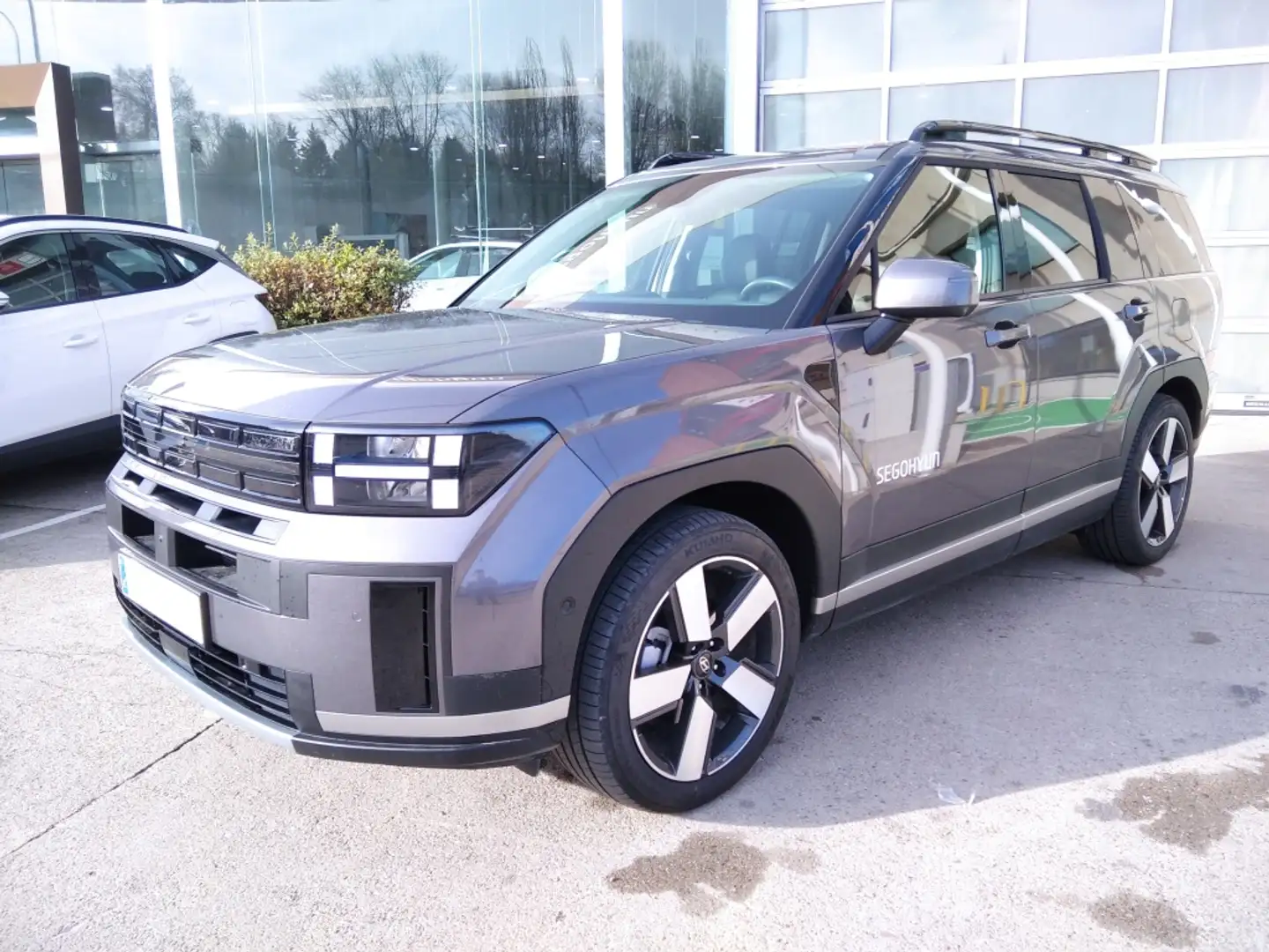 Hyundai SANTA FE 1.6TGDI HEV Tecno 4WD 6AT Gris - 2