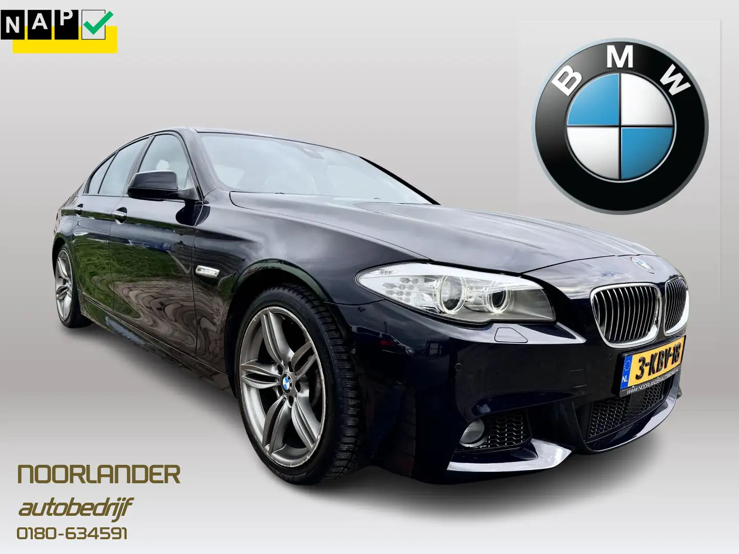 BMW 530 5-serie 530i Upgrade Edition M-Sport 6 Cilinder Nero - 1