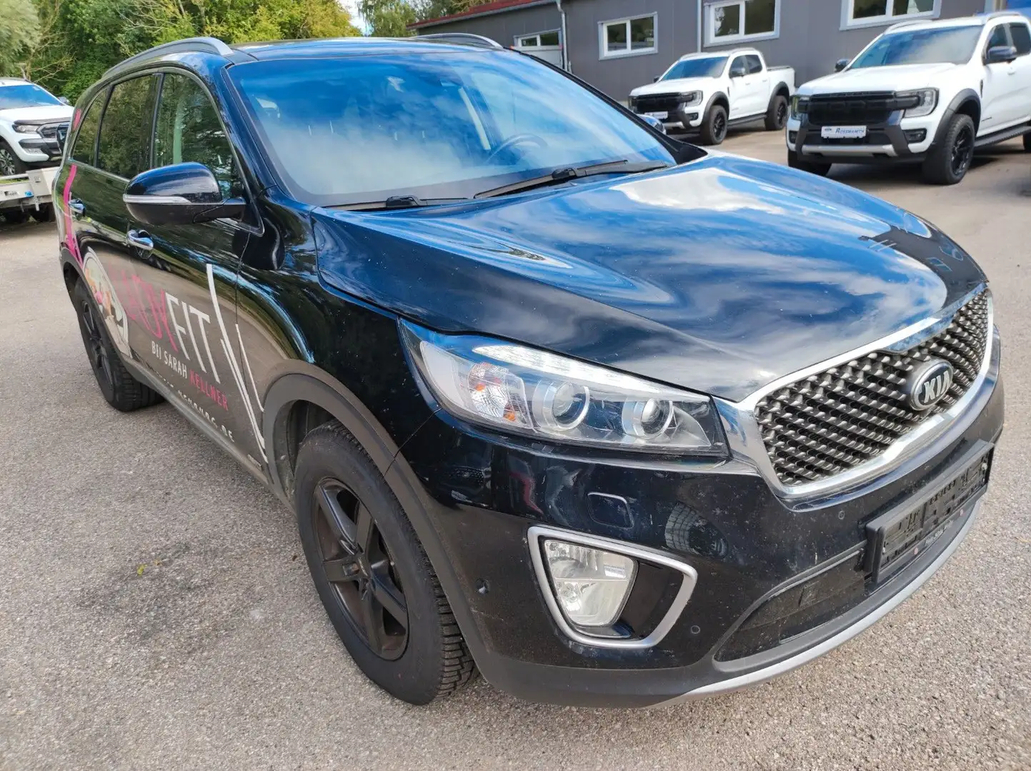 Kia Sorento Platinum Edition 4WD Autom. *AHK/360°/ Noir - 1
