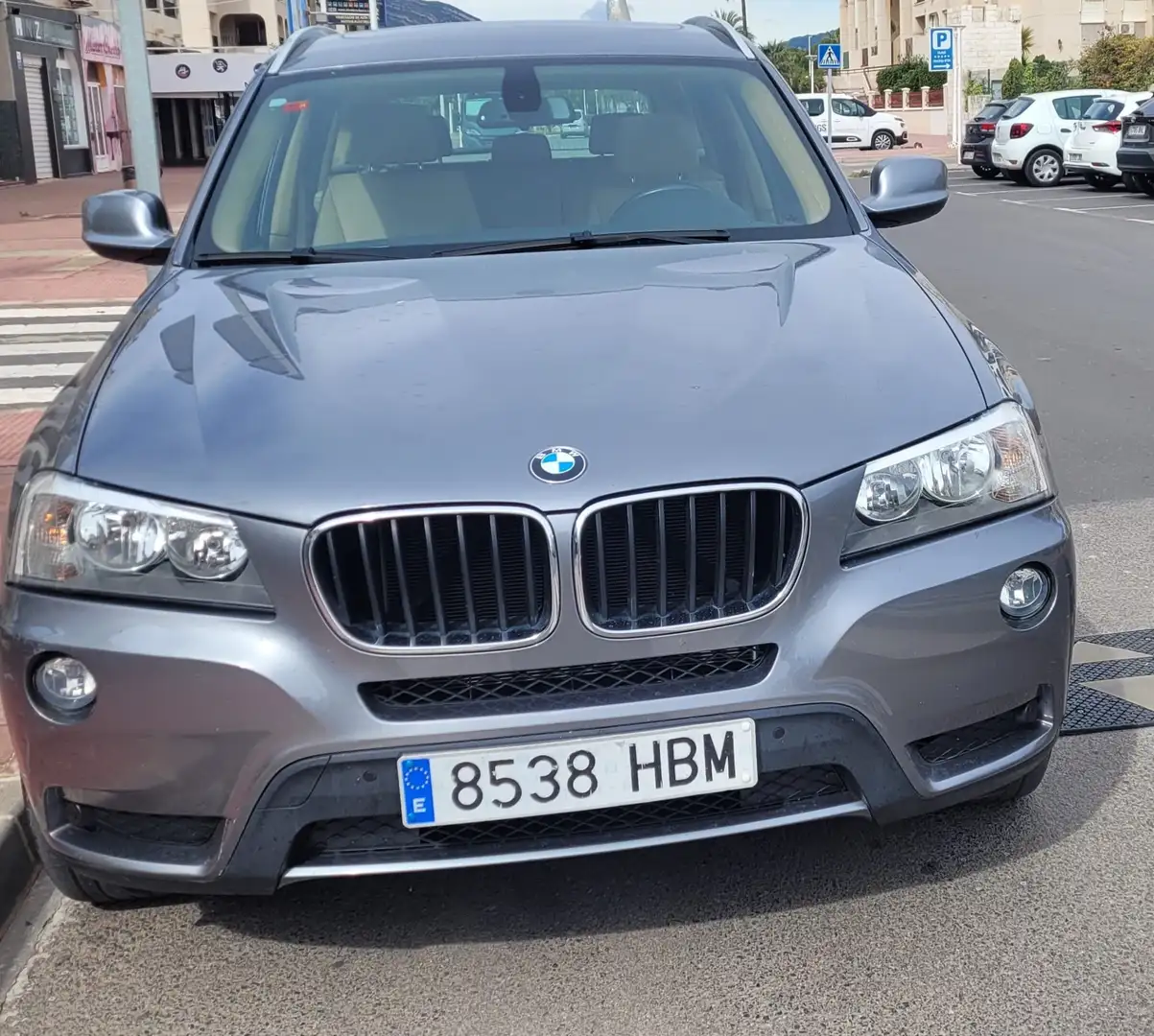 BMW X3 xDrive 20d Plateado - 2