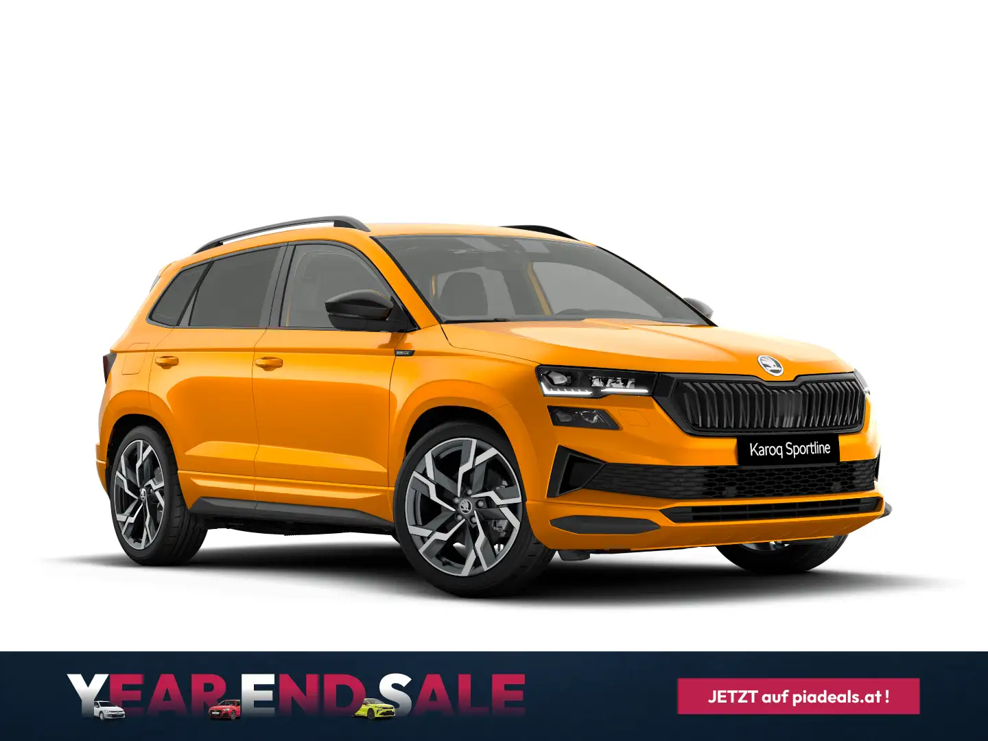 Skoda Karoq Sportline TSI DSG ACT Orange - 1