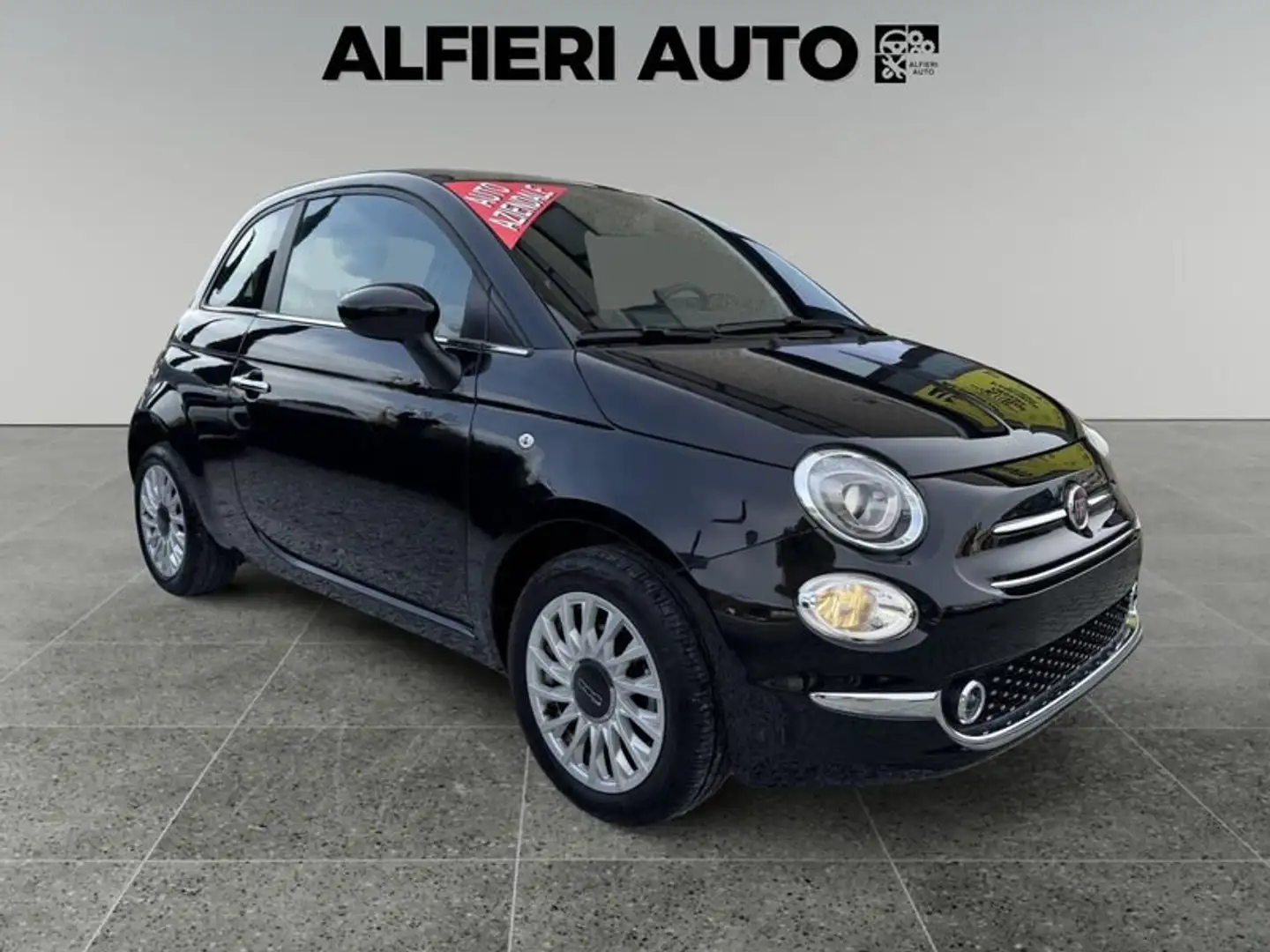 Fiat 500 1.0 Hybrid 70cv MT6 Zwart - 1