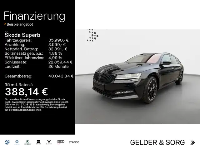 Skoda Superb Combi Sportline 2.0 TSI 4x4*LED*AHK*360°