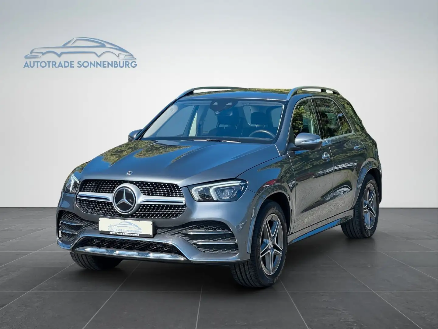Mercedes-Benz GLE 400 d 4Matic AMG/360°/DISTR/HUD/AHK/STDHZ Grijs - 2