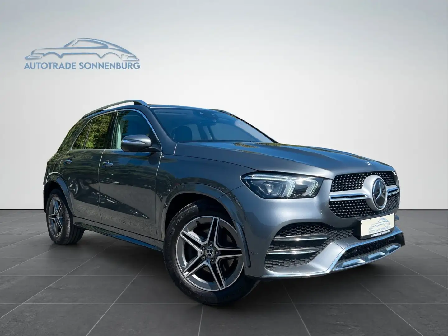 Mercedes-Benz GLE 400 d 4Matic AMG/360°/DISTR/HUD/AHK/STDHZ Grijs - 1