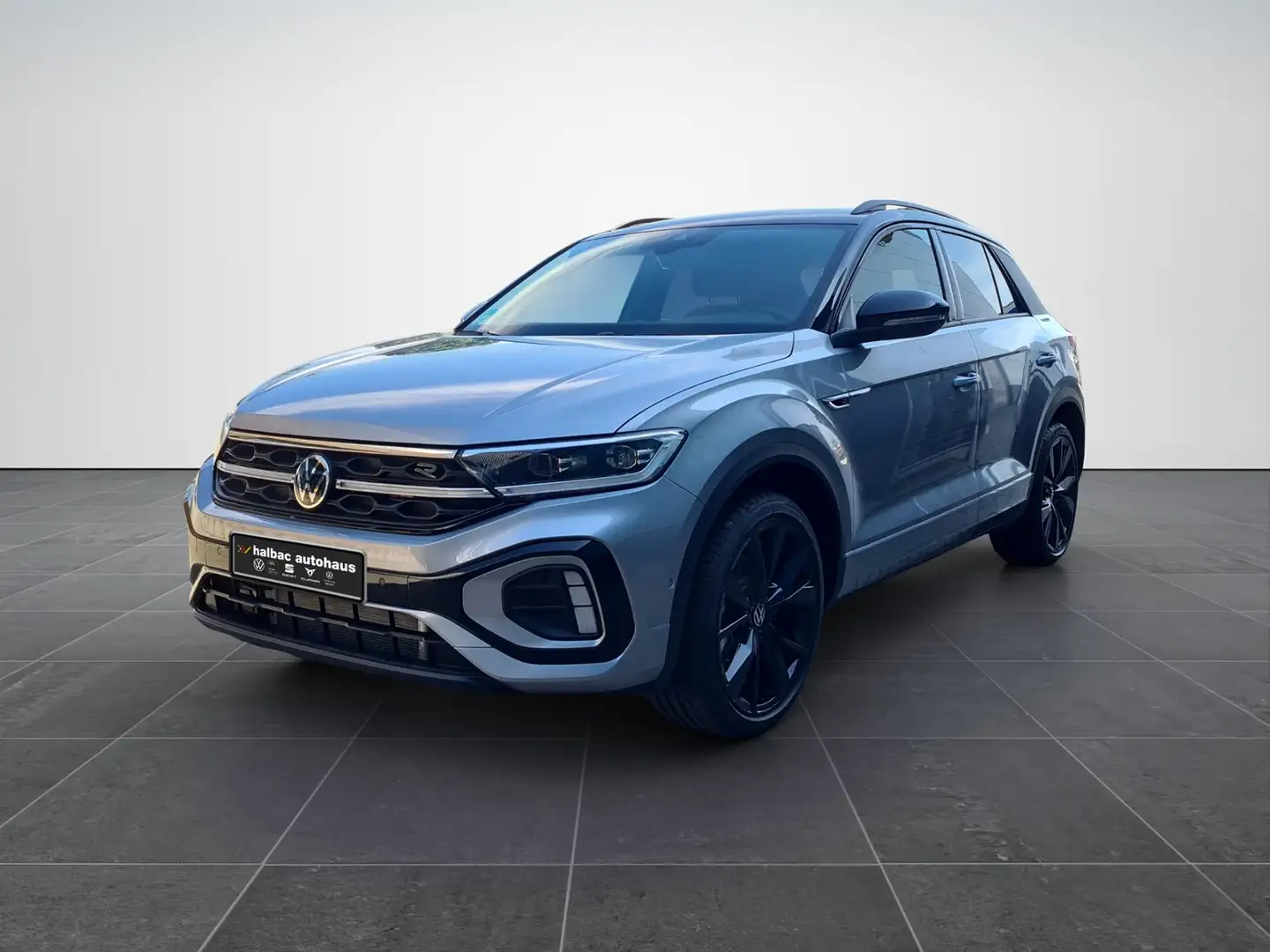 Volkswagen T-Roc 2.0 TSI DSG 4Mo R-Line+BLACKSTYLE+WR+LED+NAVI+KAM Silber - 2